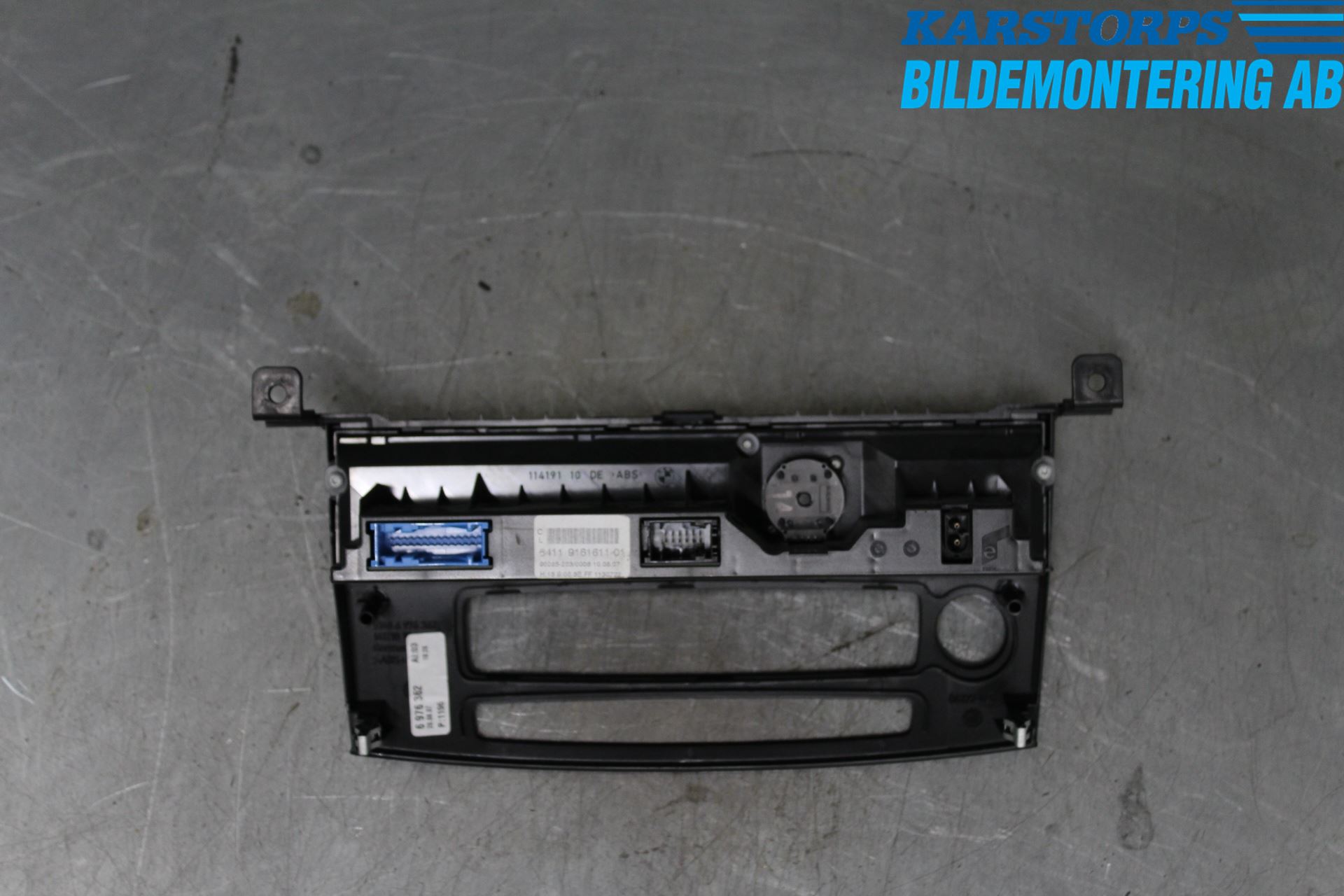 BMW 5 E60/61 Sed/Tou 02-10 Varmeapparat Panel(Regulering)