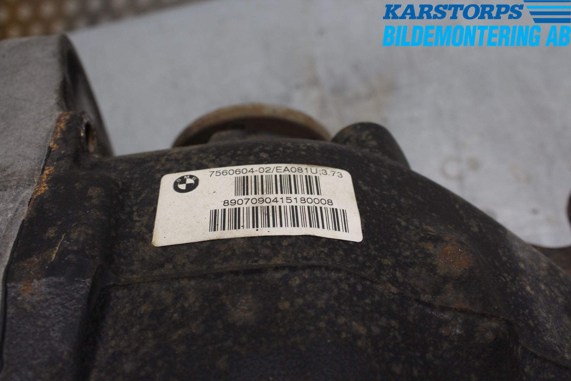 BMW 5 E60/61 Sed/Tou 02-10 Bakaksel Kardang Bak -Diff