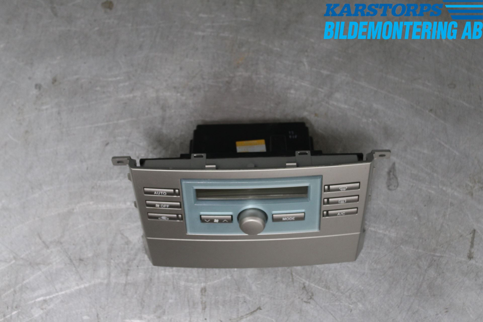 Toyota COROLLA VERSO 02-04 Varmeapparat Panel(Regulering)