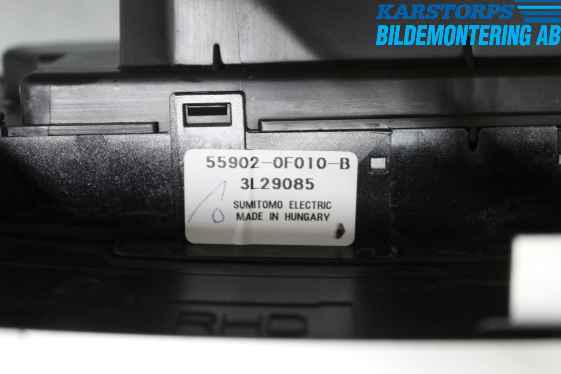 Toyota COROLLA VERSO 02-04 Varmeapparat Panel(Regulering)