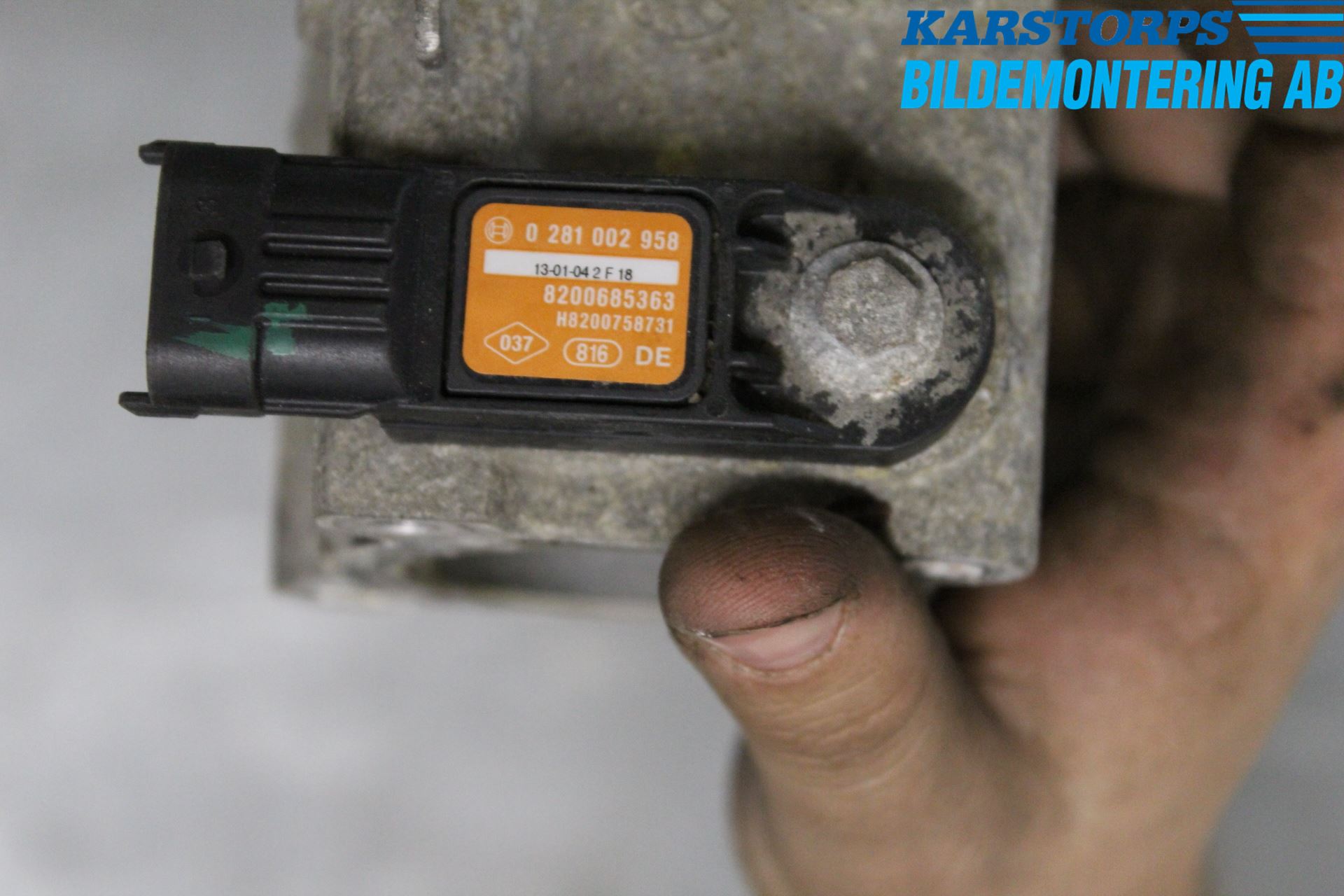 Renault TRAFIC   02-14 Sensor Temp-Trykk Avgass
