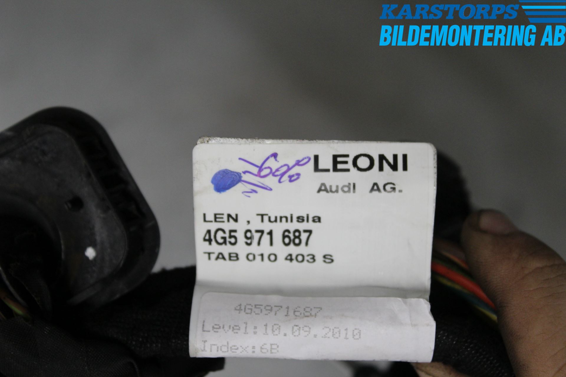 Audi A6/S6 4G 11-18 Ledningsnett