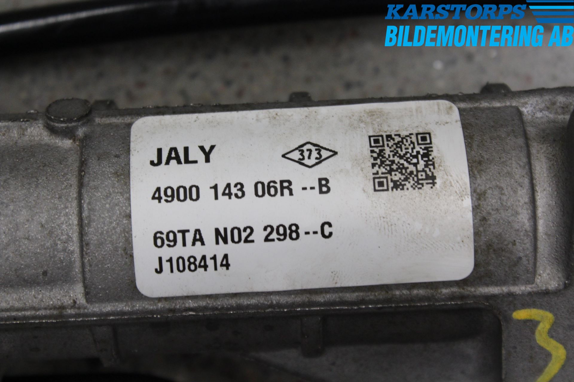Dacia SANDERO/STEPWAY 13-20 Servo Snekke - Tannstang