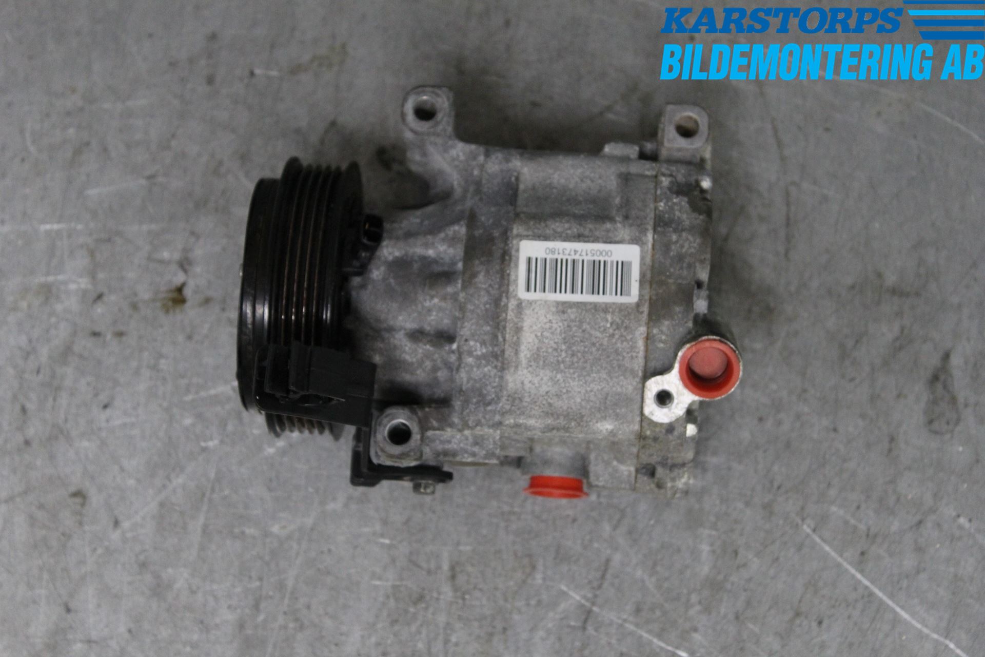 Fiat 500 07- Varme Ac Kompressor