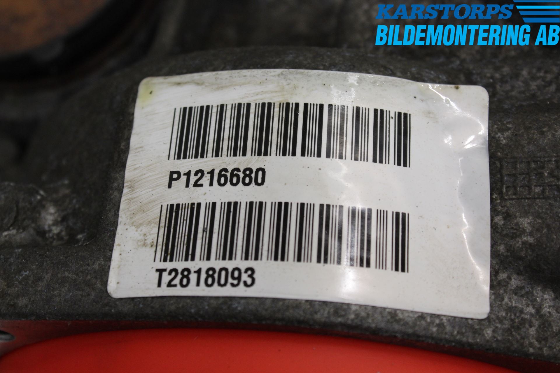 Volvo V60 14-18 Bakaksel Kardang Bak -Diff