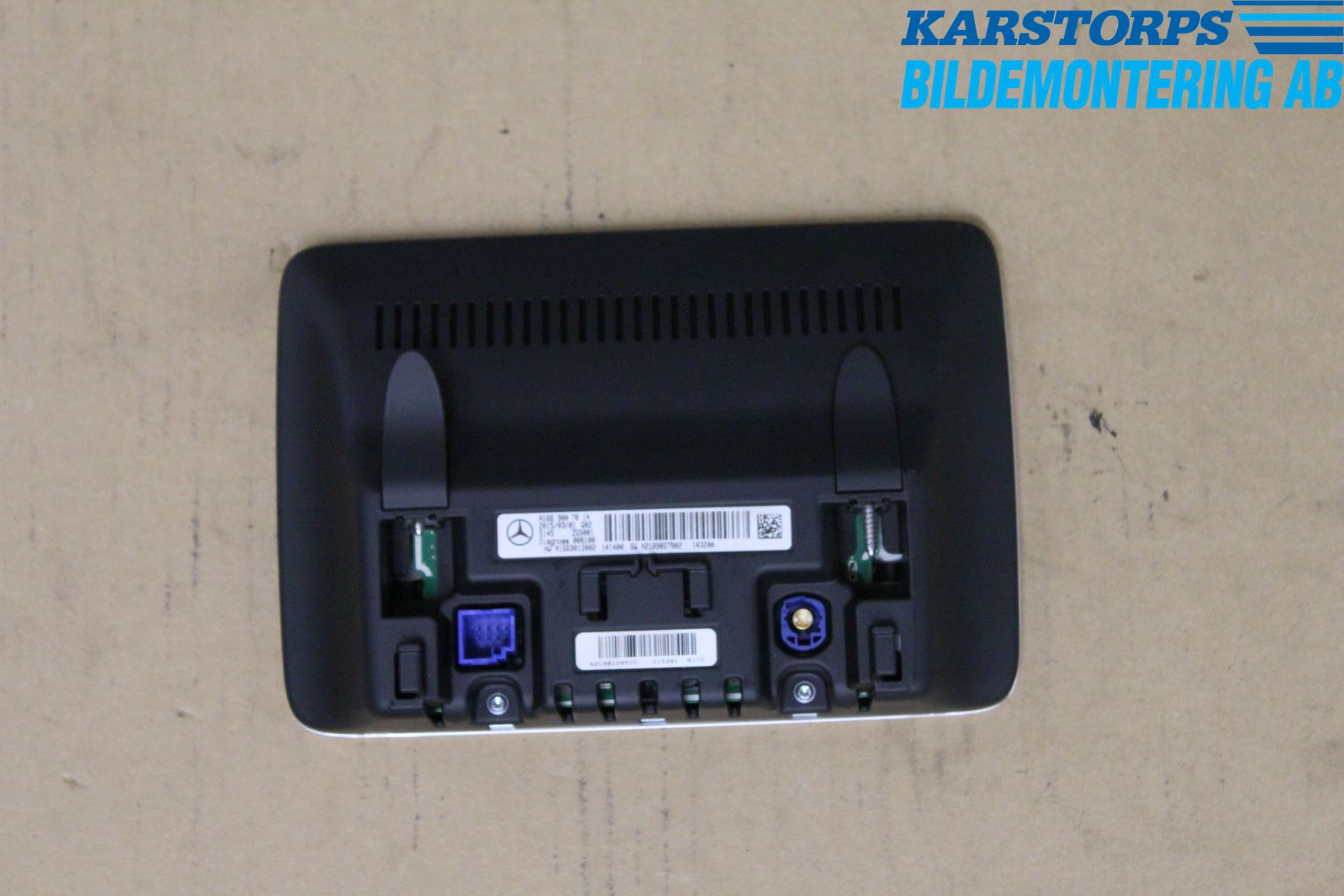 Mercedes-Benz MB B-KLASS (W246/W242) 12-19 Instr Skjerm Dvd-Gps-Ac-Tlf