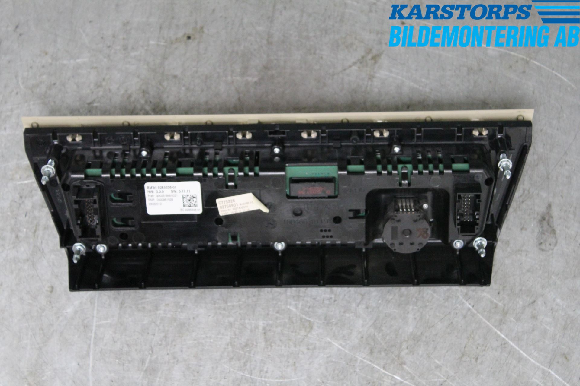 BMW 5 F10/F11/F18 09-17 Varmeapparat Panel(Regulering)