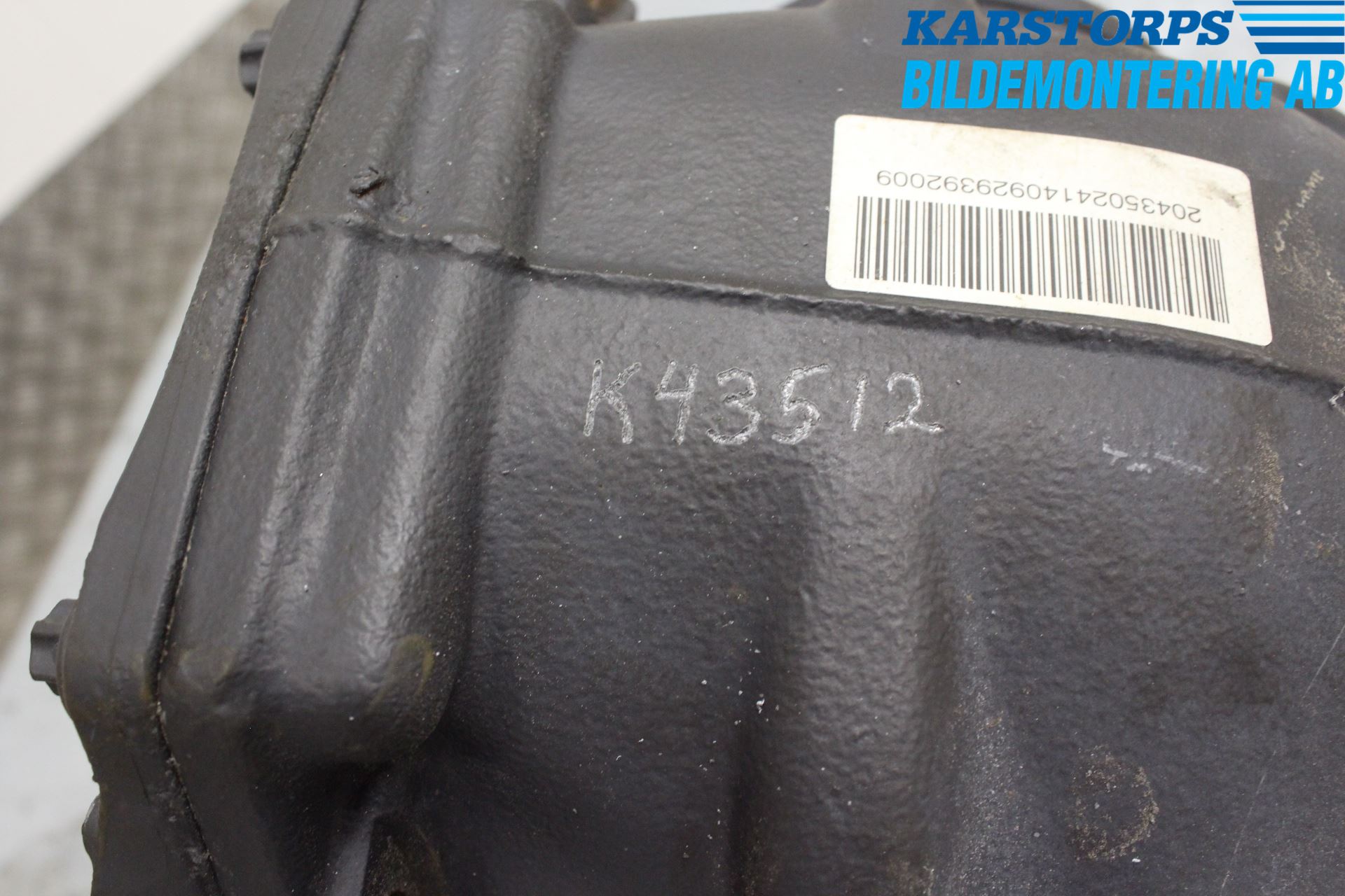 Mercedes-Benz MB C-KLASS (W204) 07-15 Bakaksel Kardang Bak -Diff