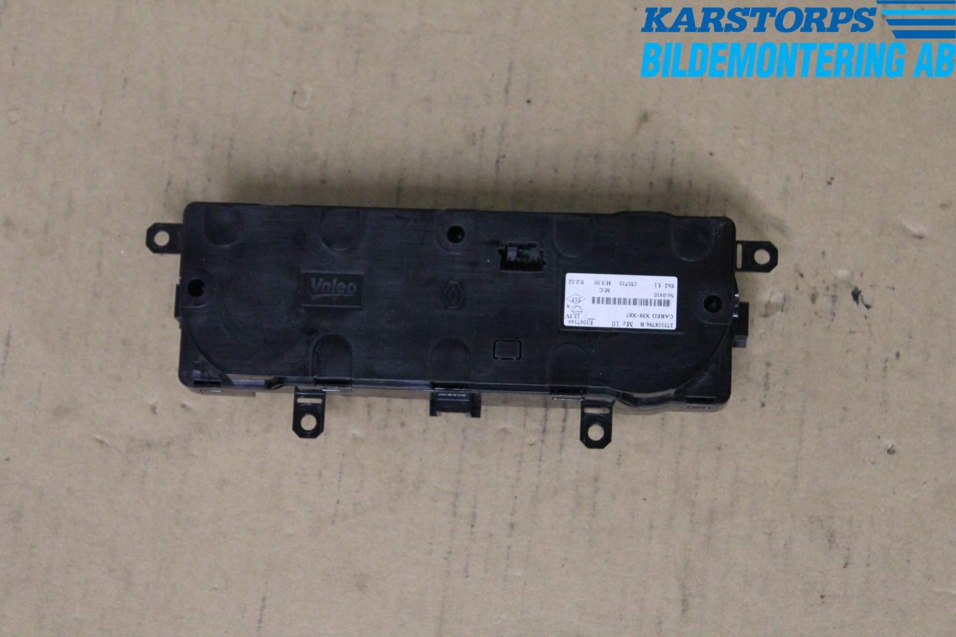 Renault CLIO IV 12-16 Varmeapparat Panel(Regulering)