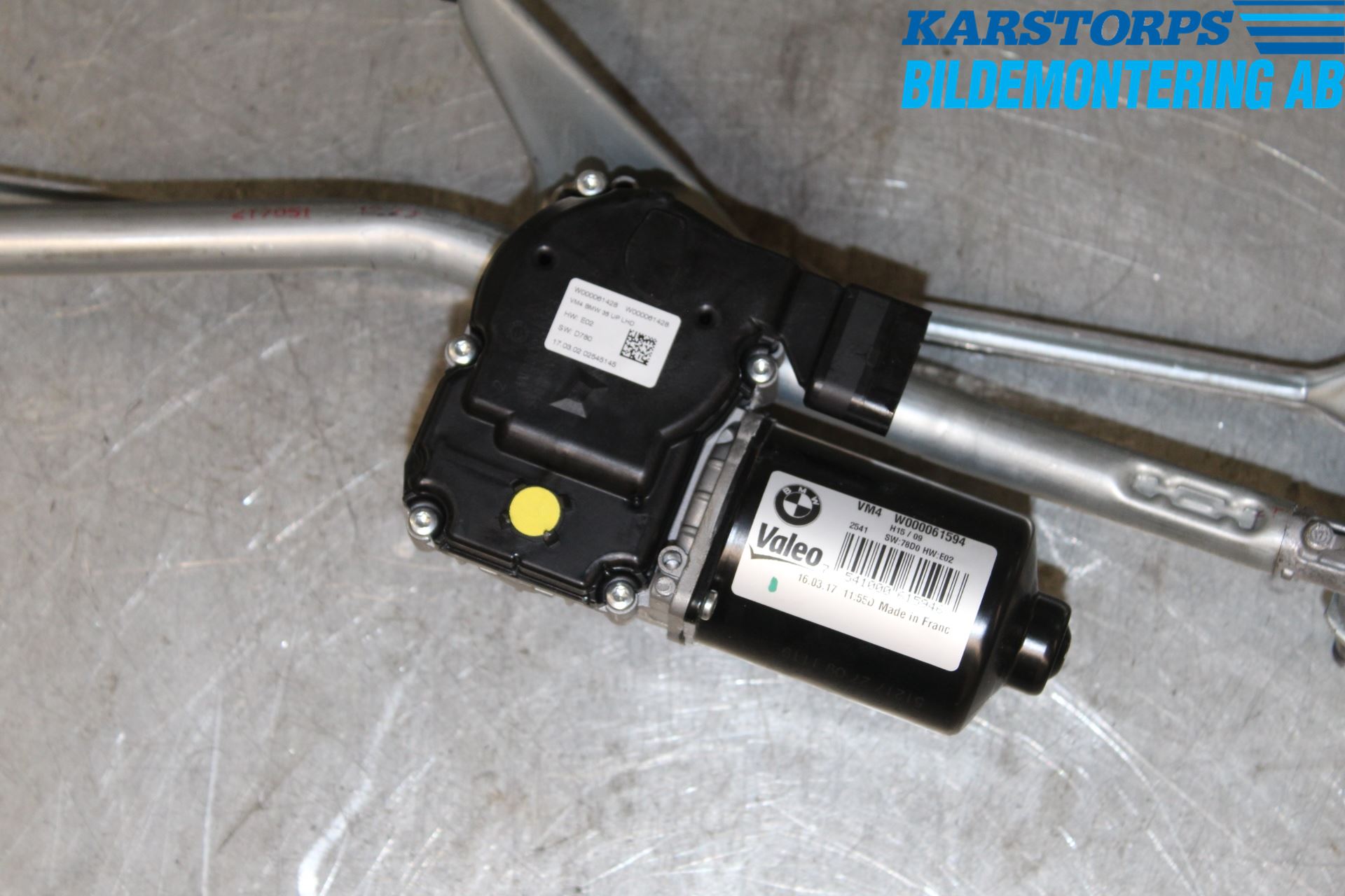 BMW 5 G30/G31/F90 17-23 Viskeroverføring Frontrute