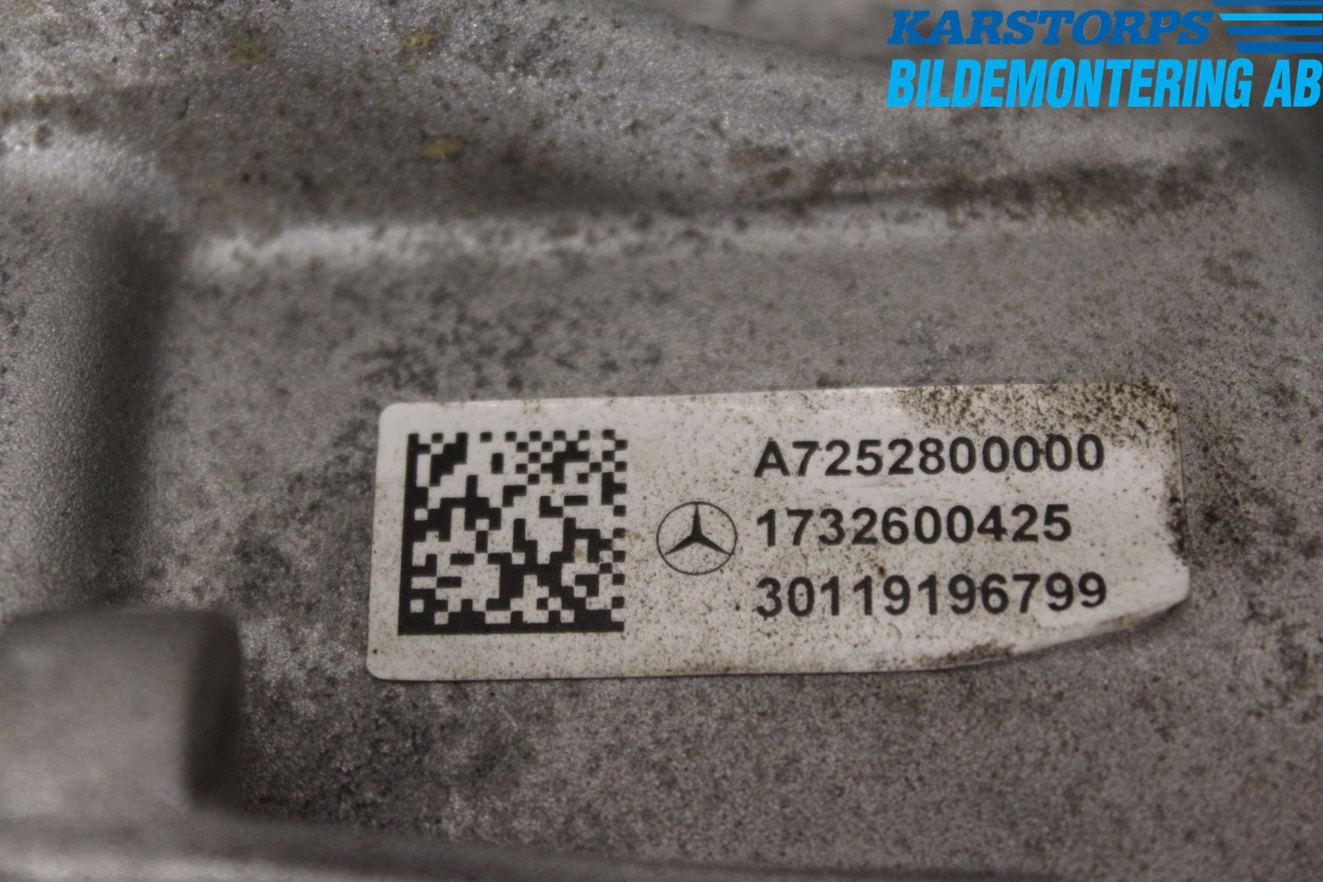 Mercedes-Benz MB C-KLASS (W205) 14-21 Gearkasse Fordelingskasse