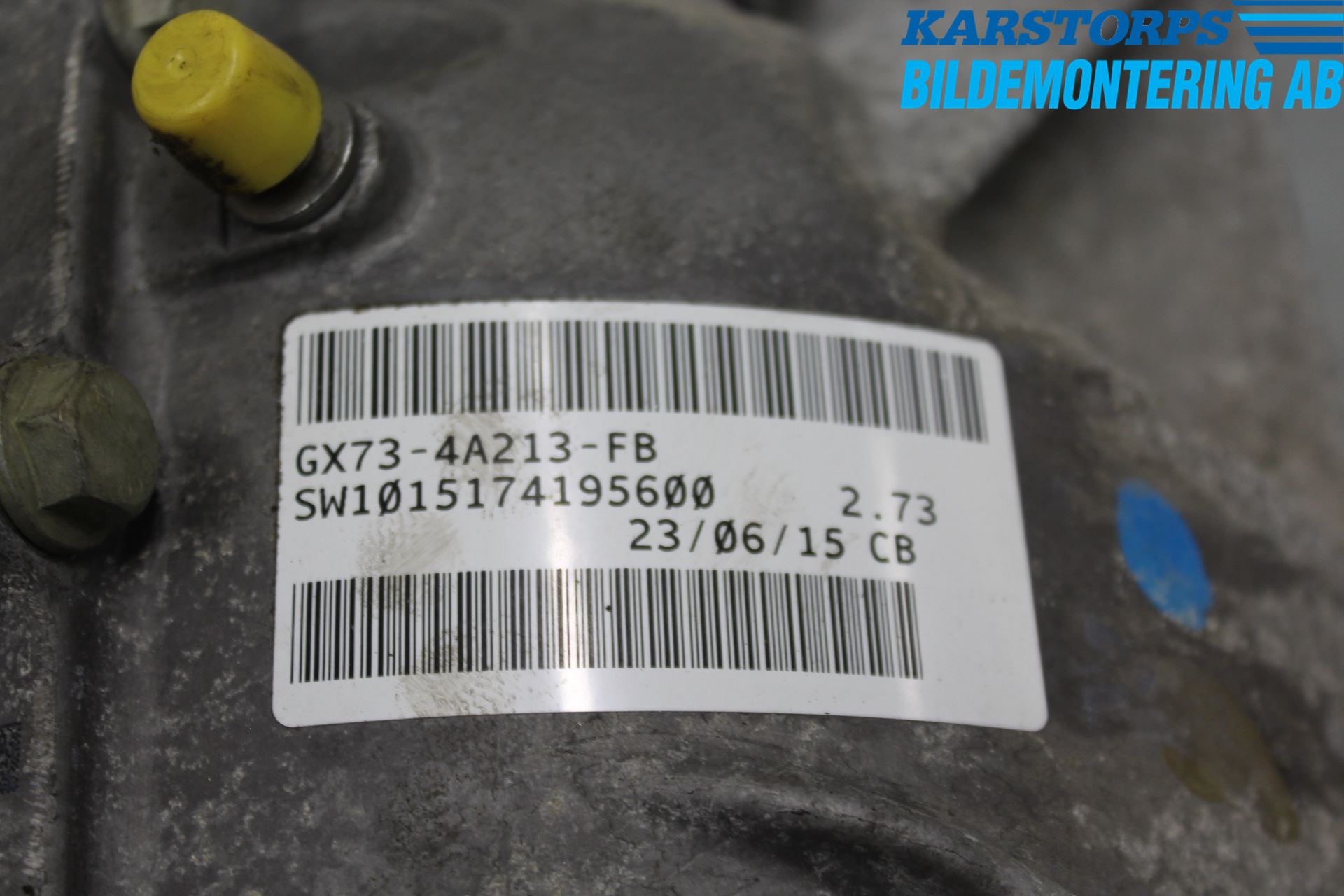 Jaguar XF (X260) 16-24 Bakaksel Kardang Bak -Diff