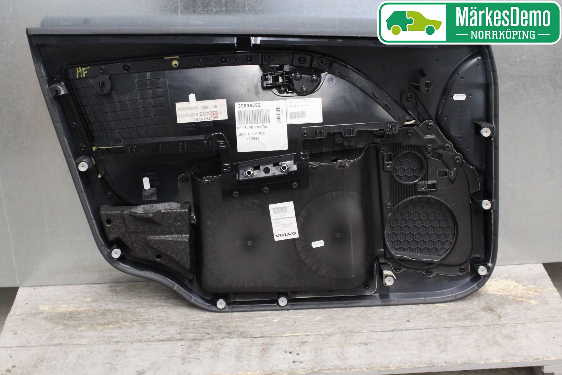 Volvo S80 07-13 Innr Sidetrekk-Deksel