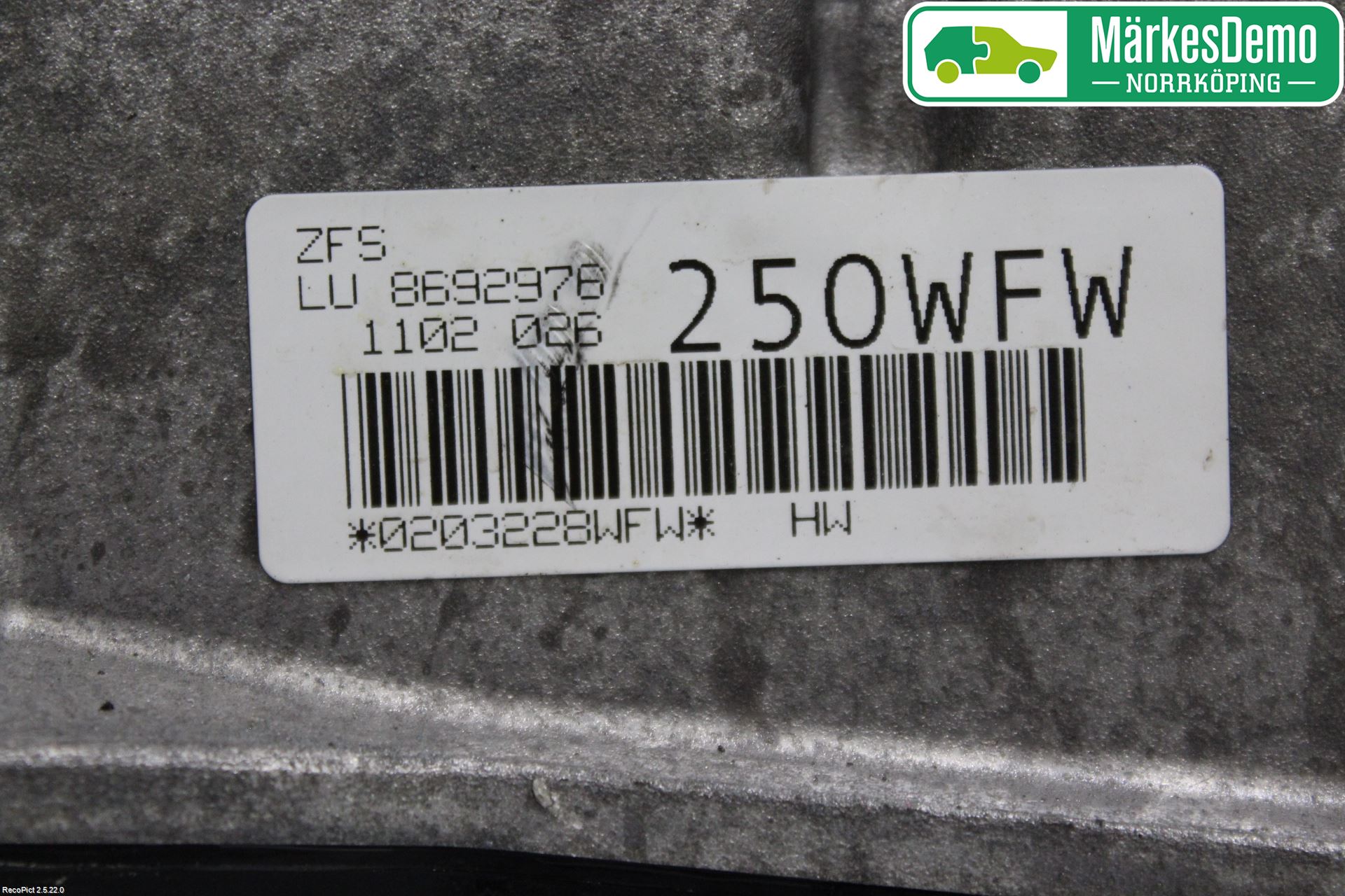 BMW 5 G30/G31/F90 17-23 Gearkasse Automat
