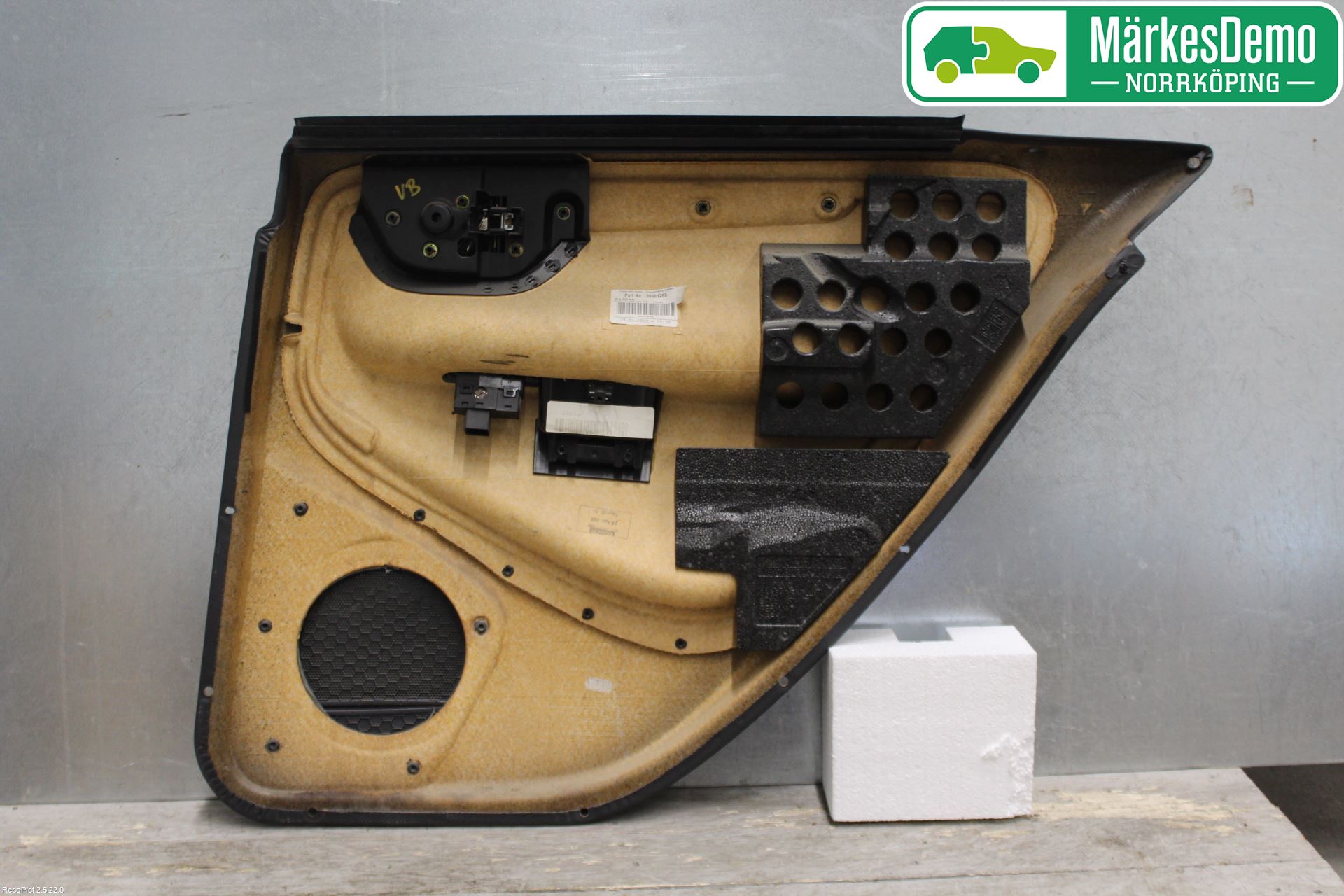 Volvo S60 01-04 Innr Dørtrekk Venstre