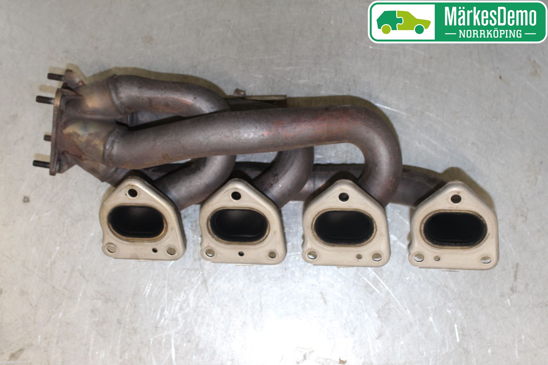Porsche PANAMERA 09- Eksosmanifold