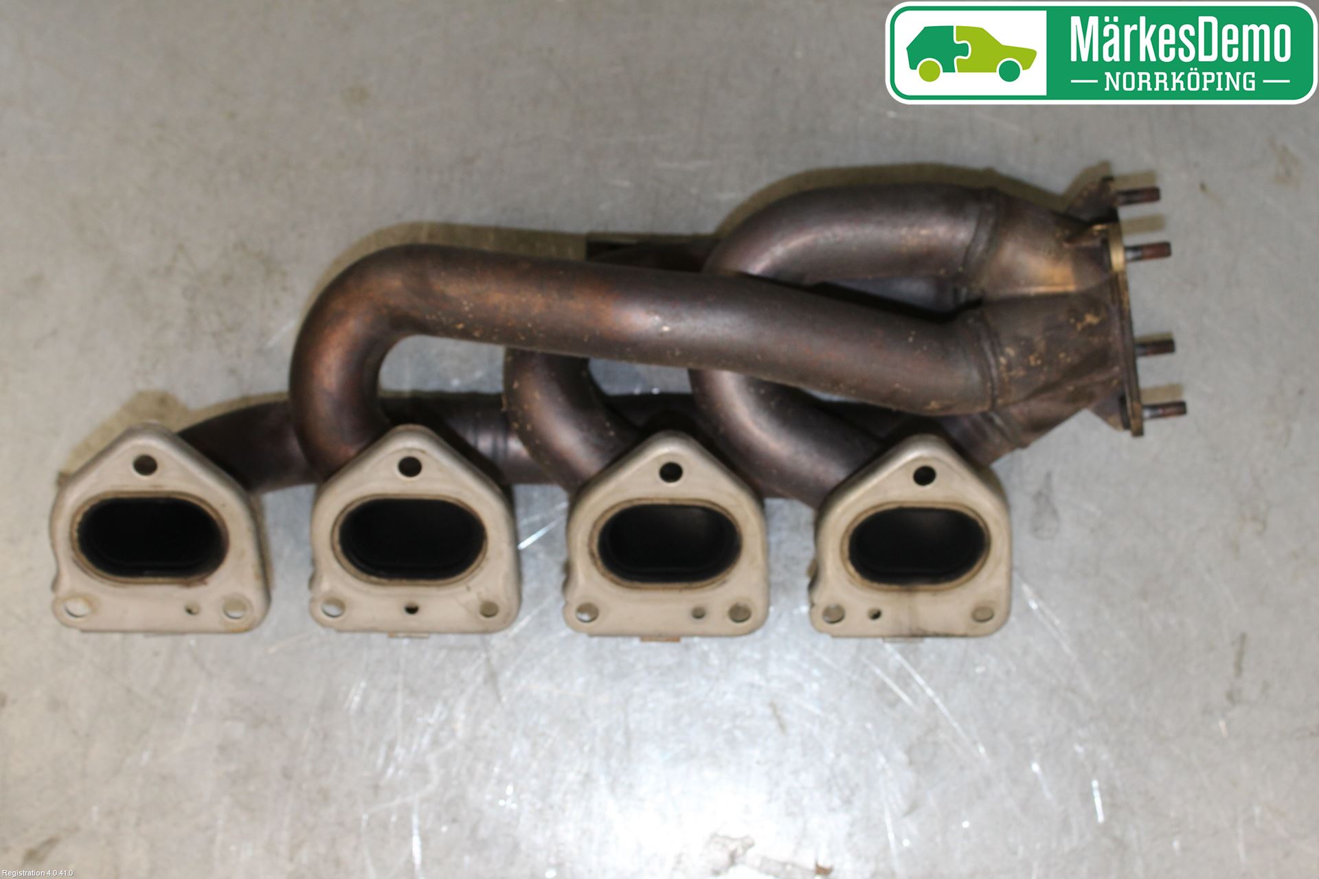Porsche PANAMERA 09- Eksosmanifold