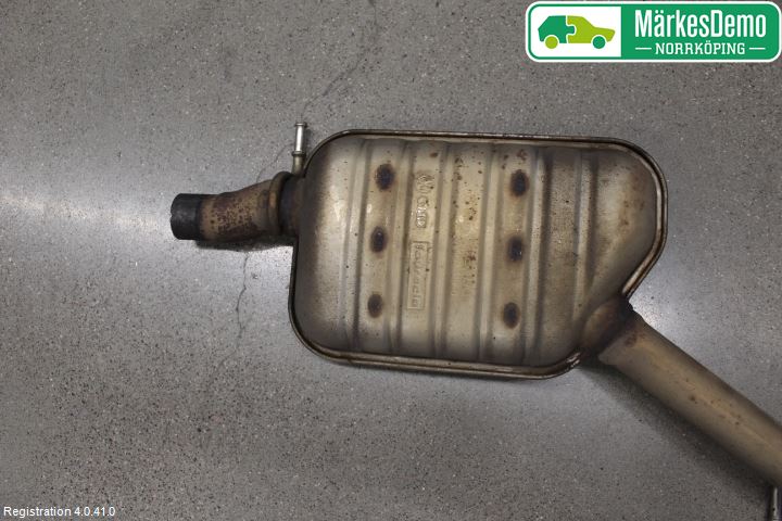 Volkswagen VW GOLF V 04-09 Eksos Bakre Potte