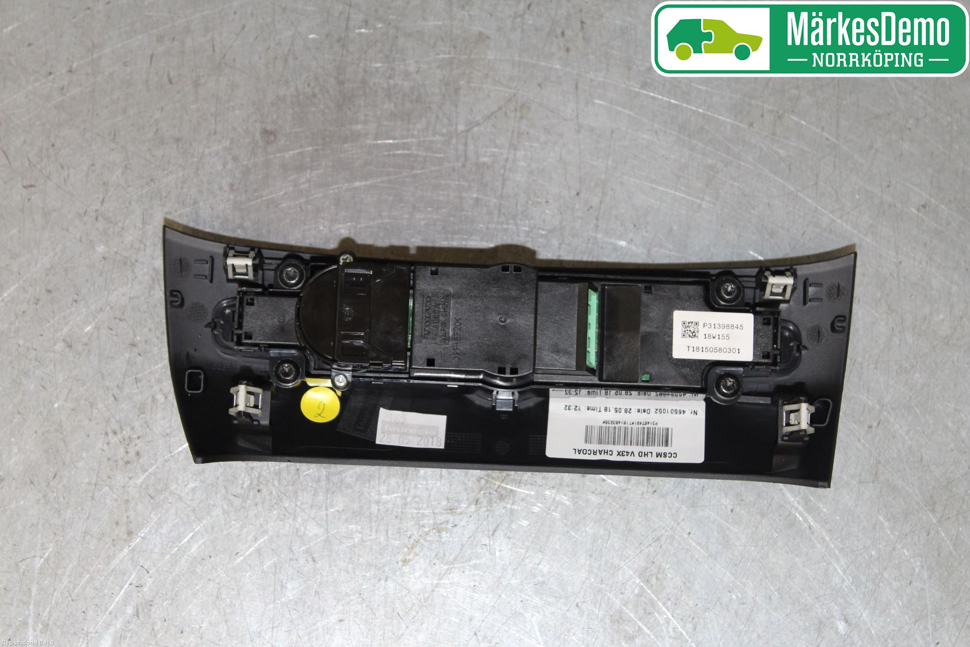 Volvo V60 19- Varmeapparat Panel(Regulering)