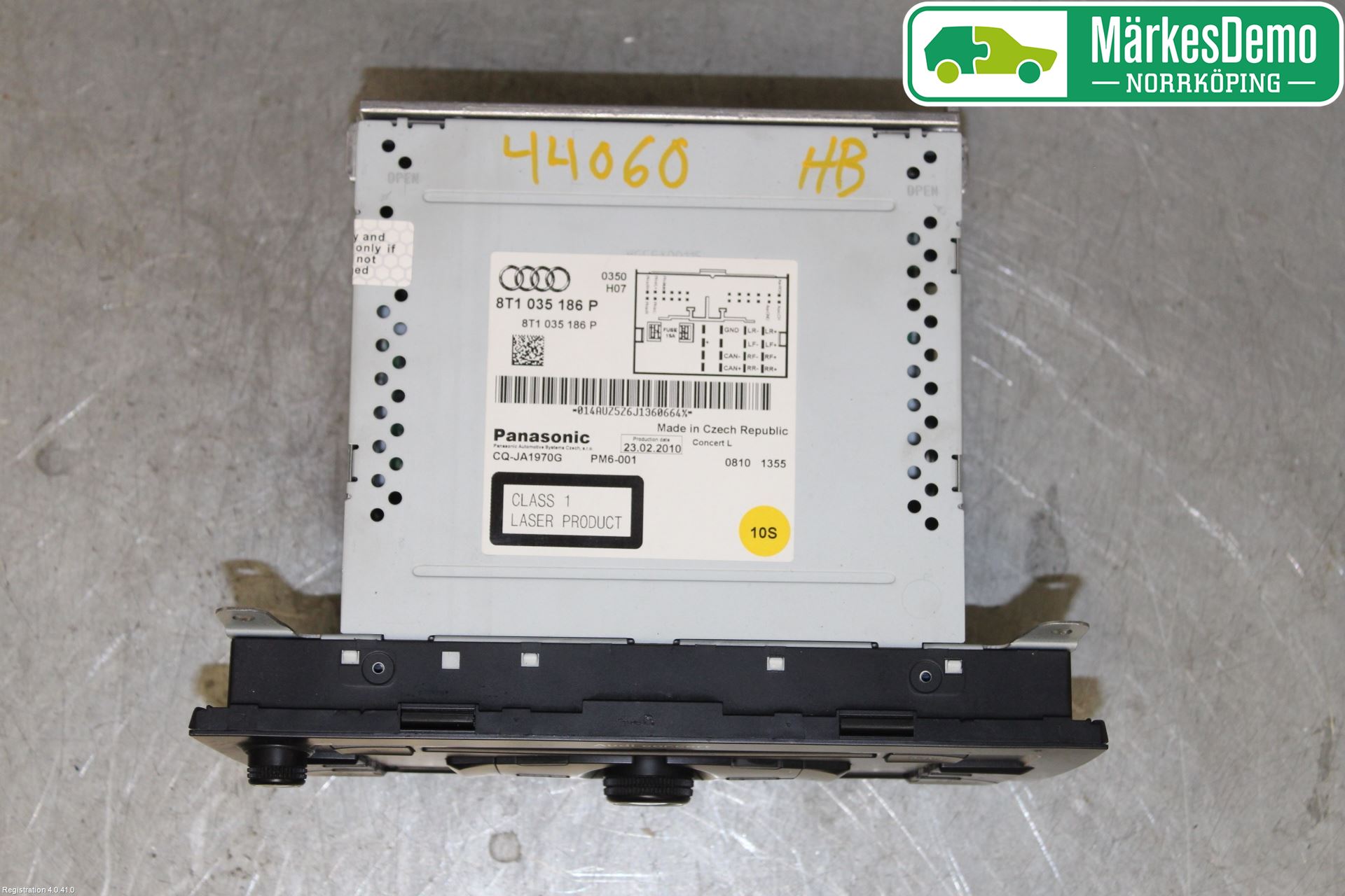 Audi Q5 09-16 Stereo Radio Med Cd