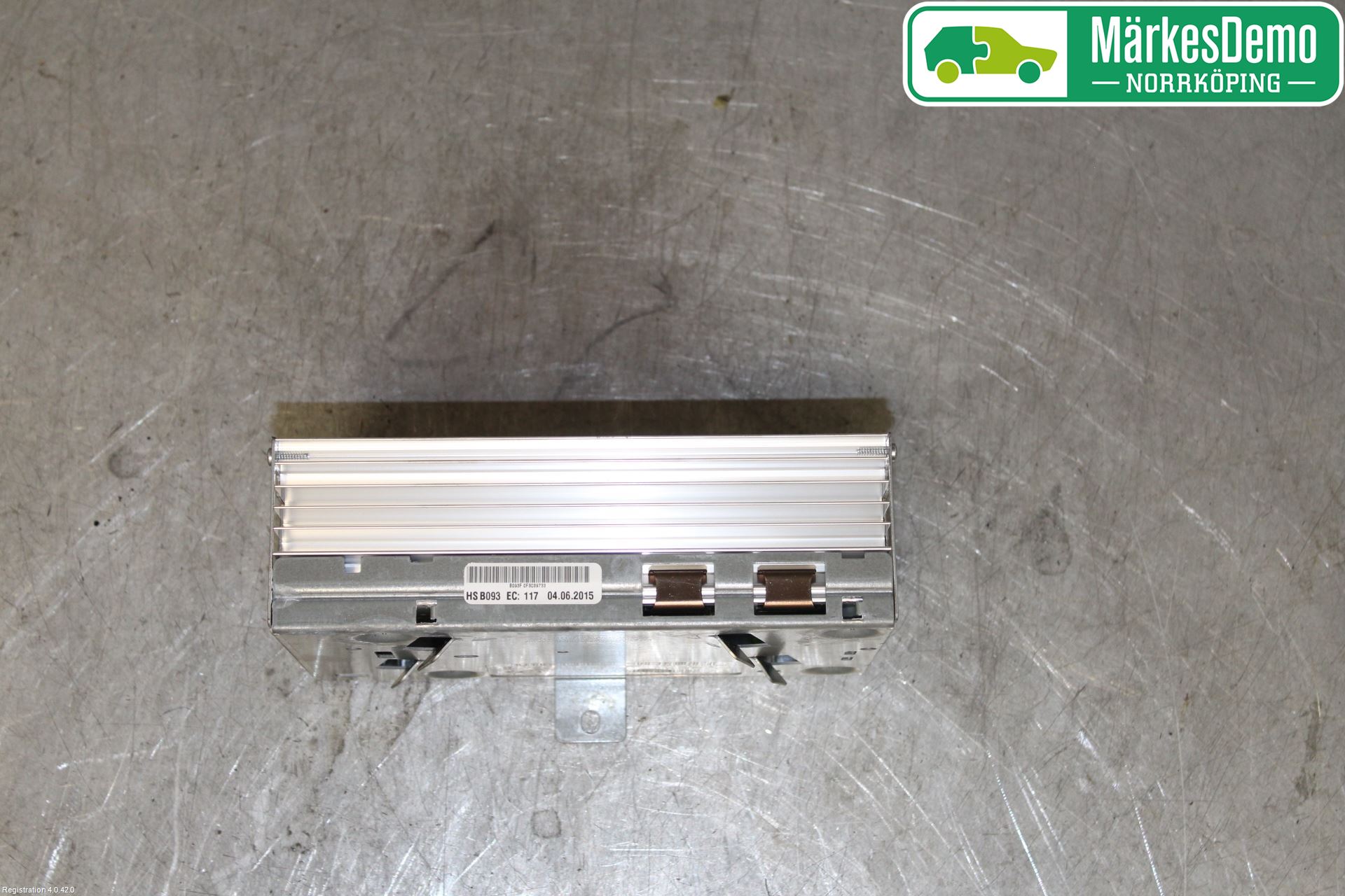 BMW 5 F10/F11/F18 09-17 Stereo Forsterker