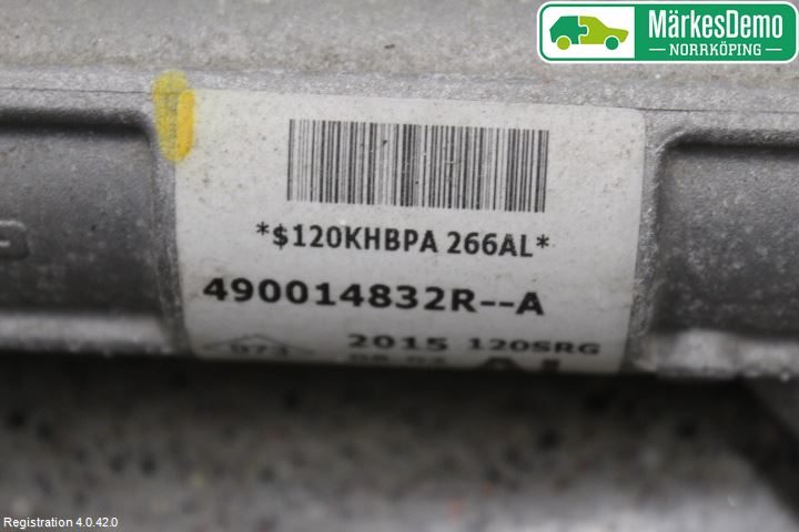 Renault CLIO IV 12-16 Snekke - Tannstang