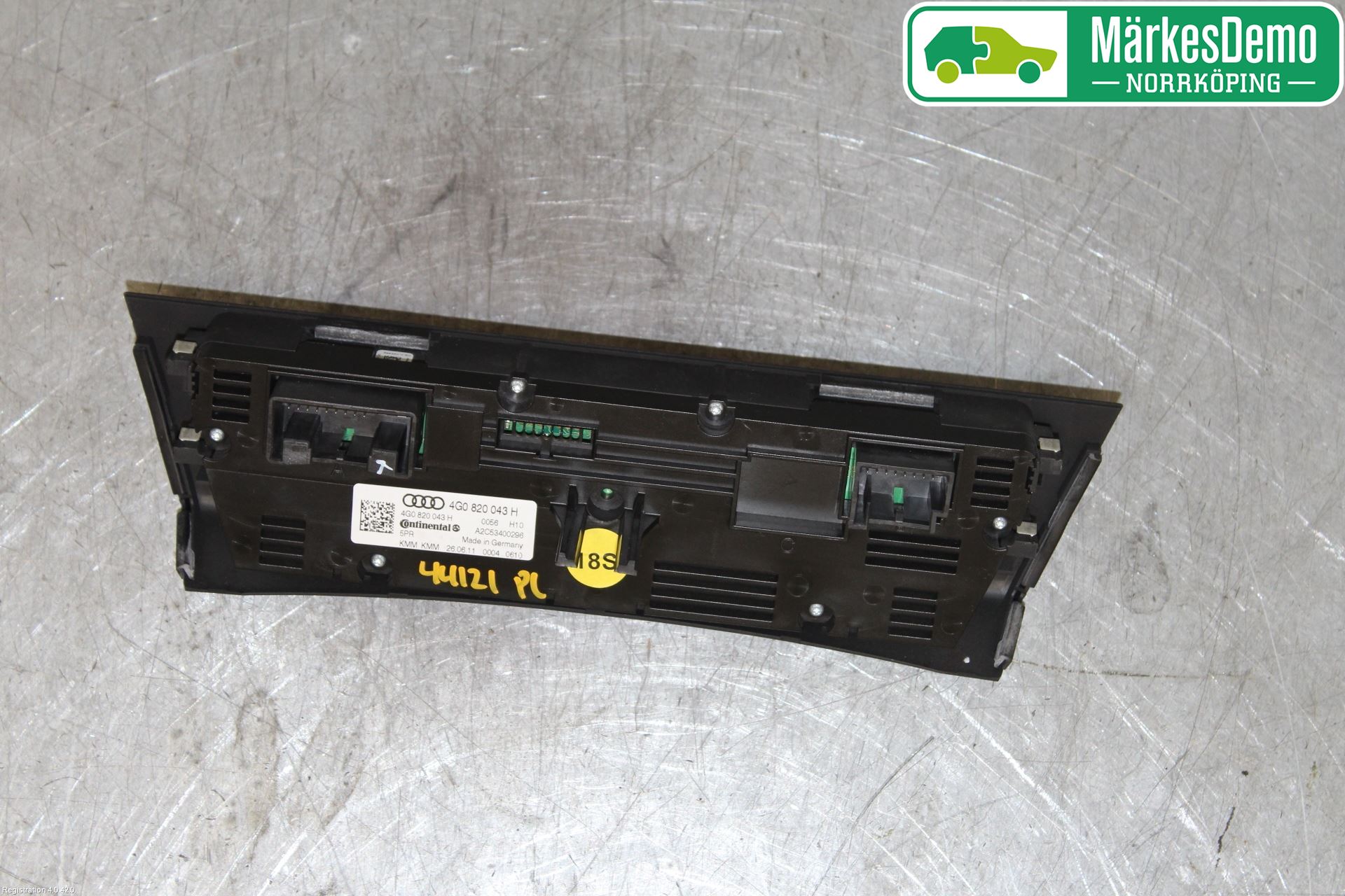 Audi A6/S6 4G 11-18 Varmeapparat Panel(Regulering)