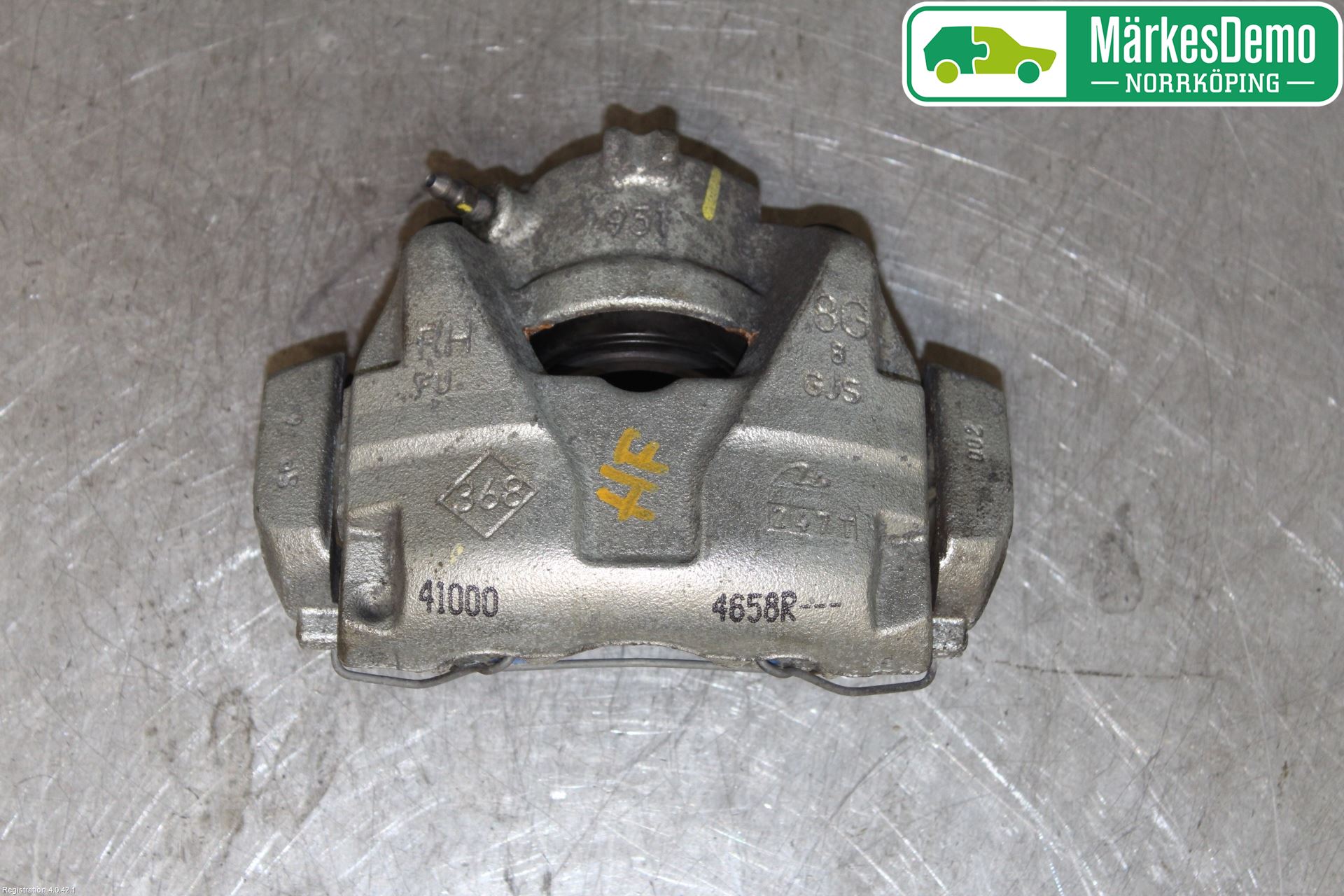 Renault CAPTUR 13-19 Bremsecaliper Foran Høyre