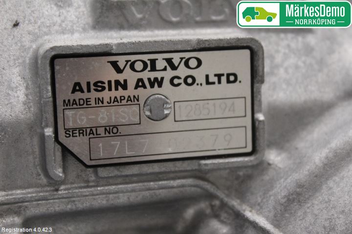 Volvo V90 17->> Gearkasse Automat