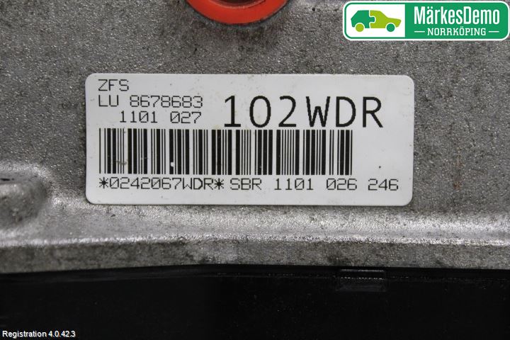 BMW 3 F30/F31/F80 12-19 Gearkasse Automat