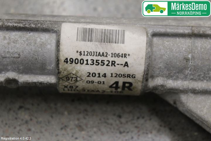 Renault CAPTUR 13-19 Servo Snekke - Tannstang
