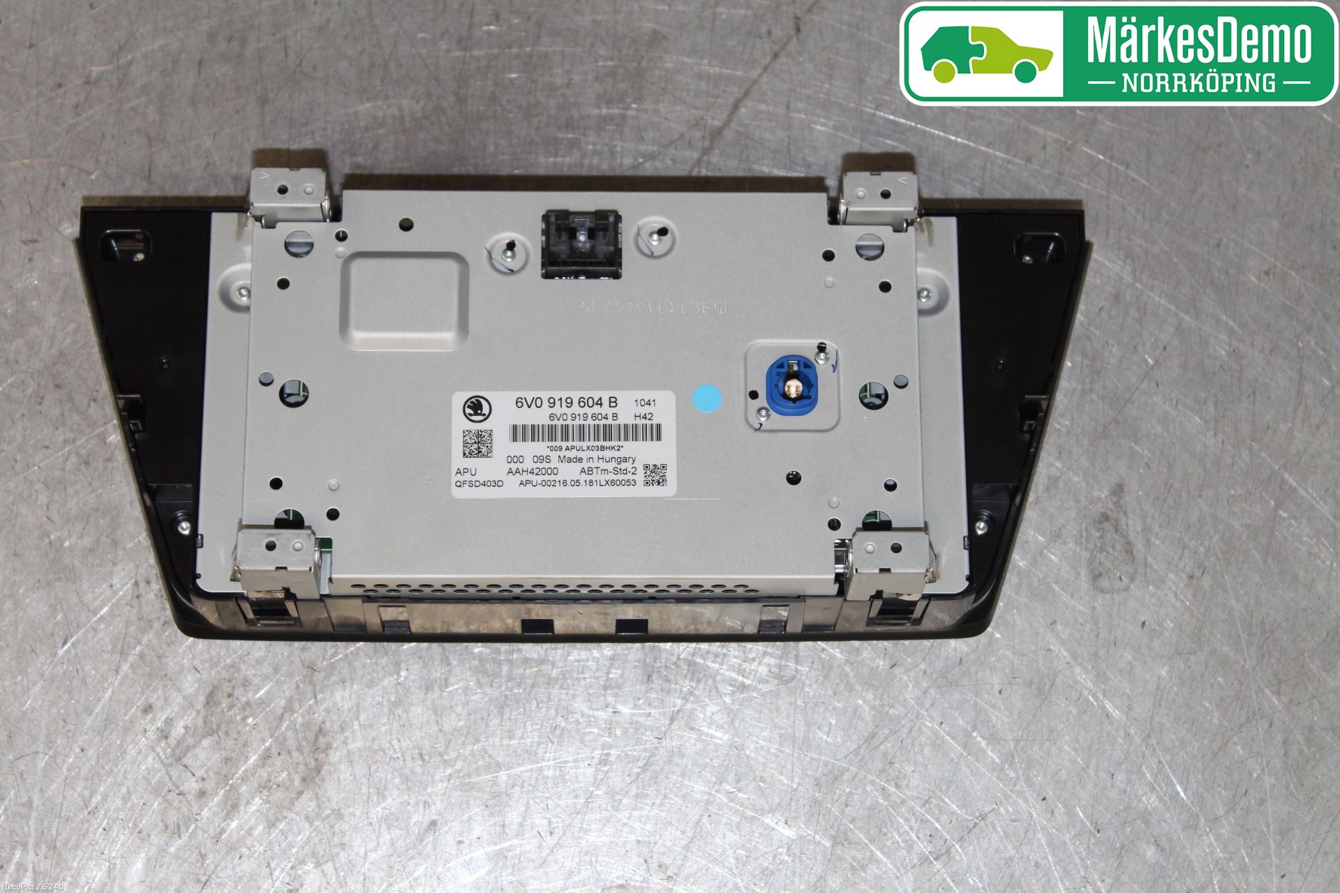 Skoda FABIA 15-21 Multifunktionsdisplay