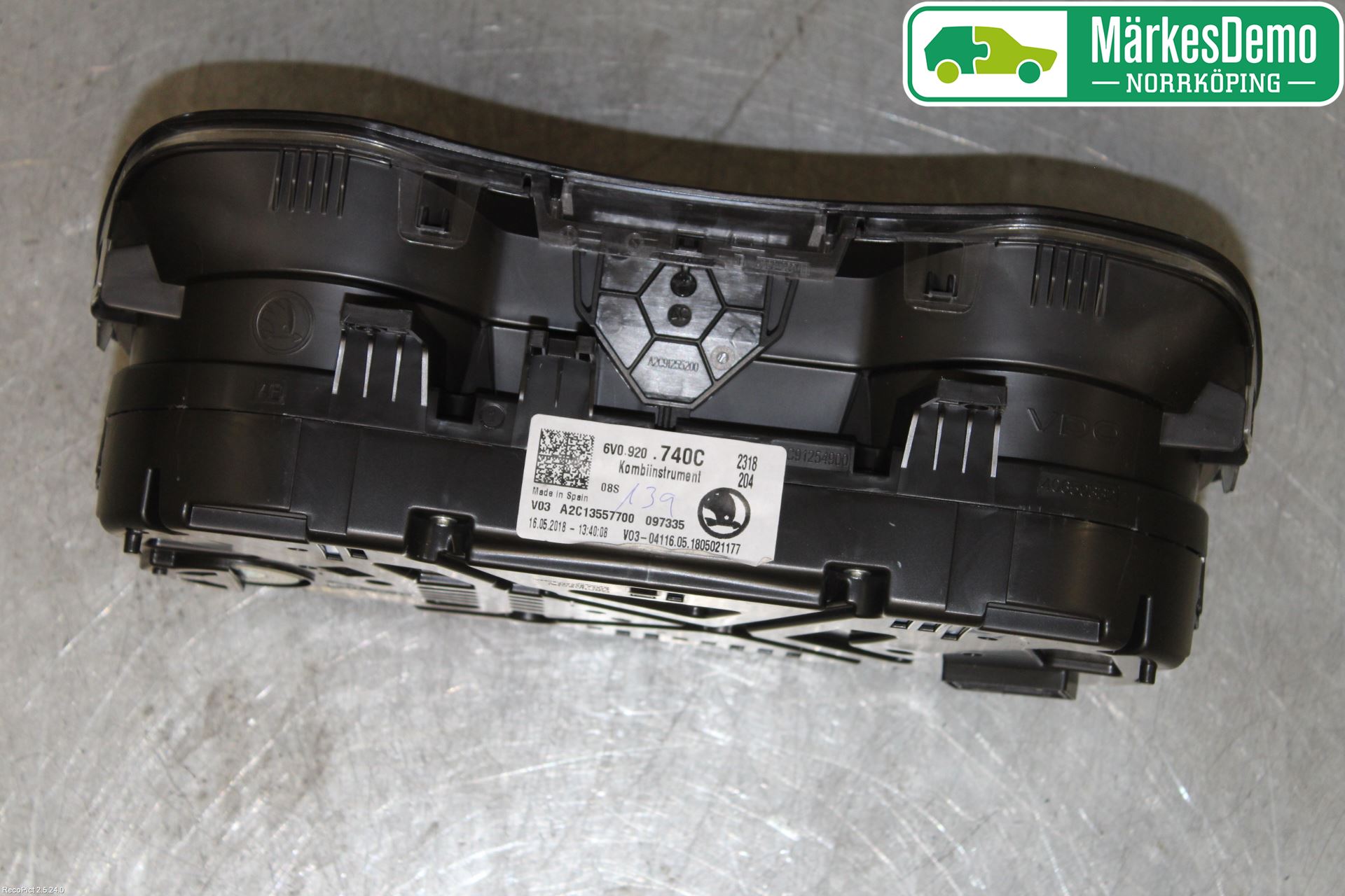 Skoda FABIA 15-21 Instr Kombinert