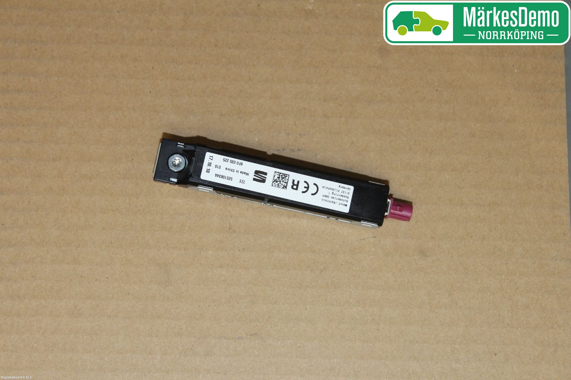 Seat IBIZA V 17-20 Stereo Antenneforsterker