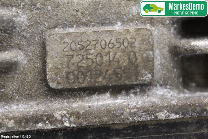 Mercedes-Benz MB C-KLASS (W205) 14-21 Gearkasse Automat