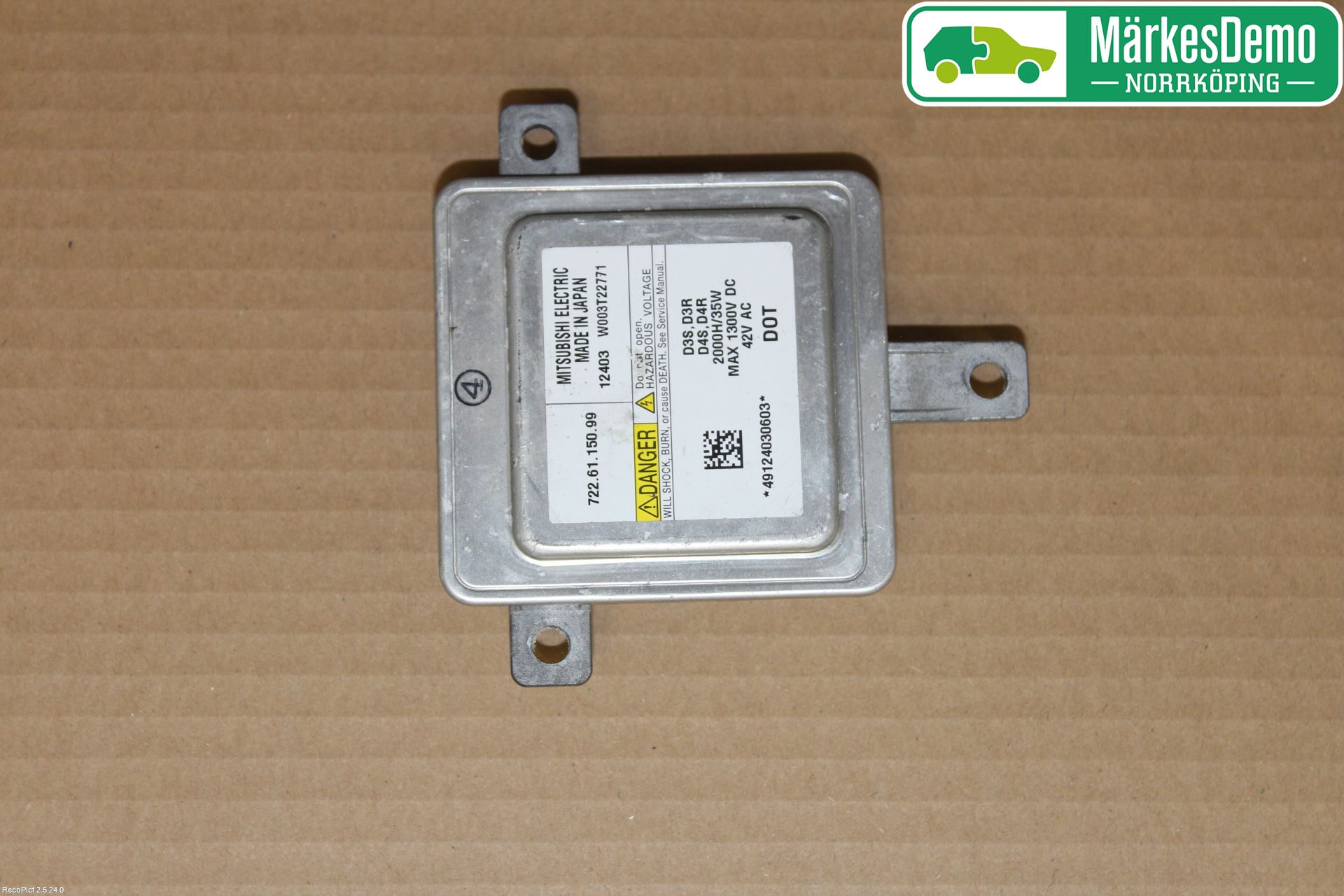 Volvo V40 12-19 Styreenhet Xenon