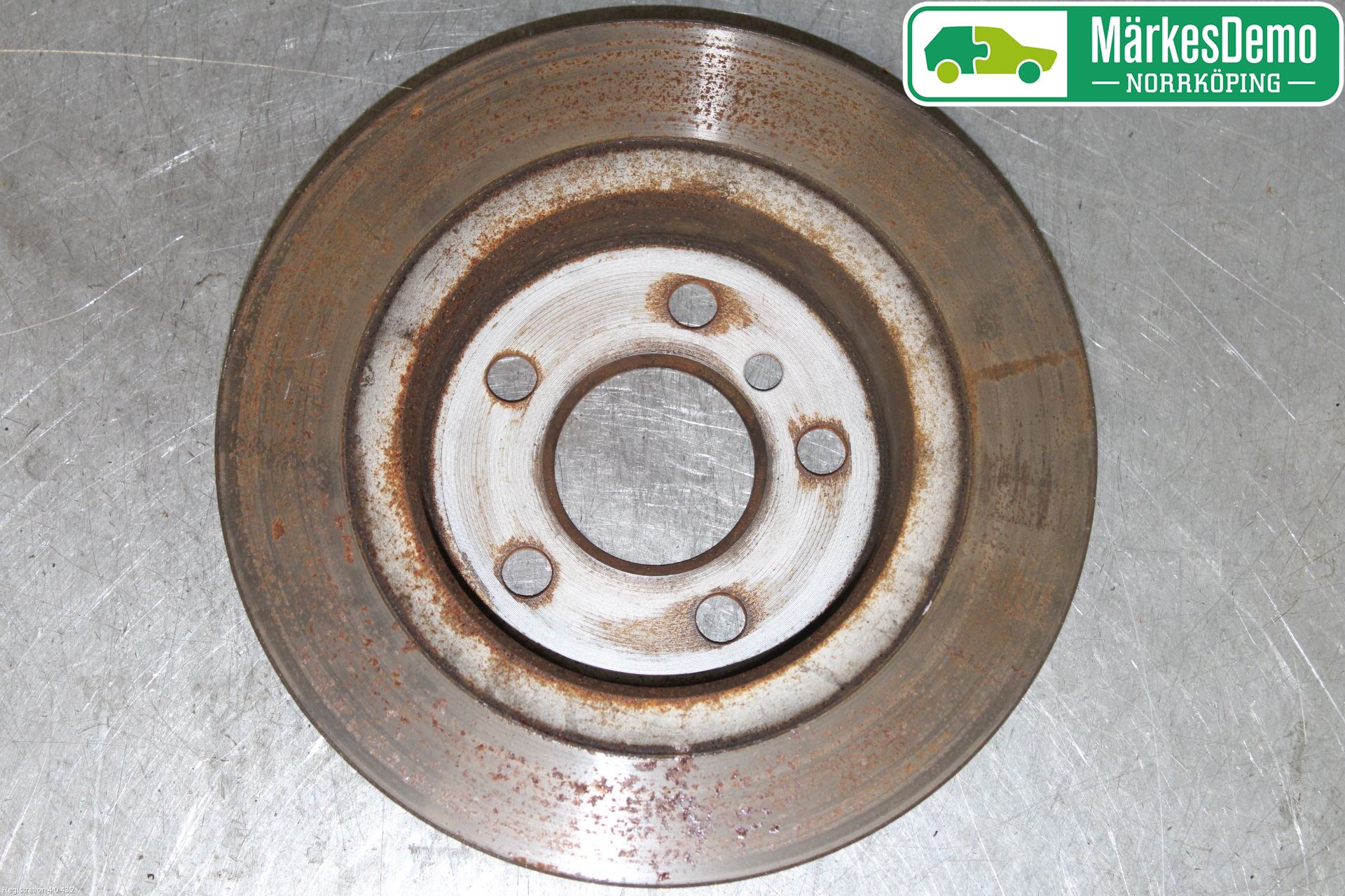 BMW i3 I01 13-22 Bremseskive Bak