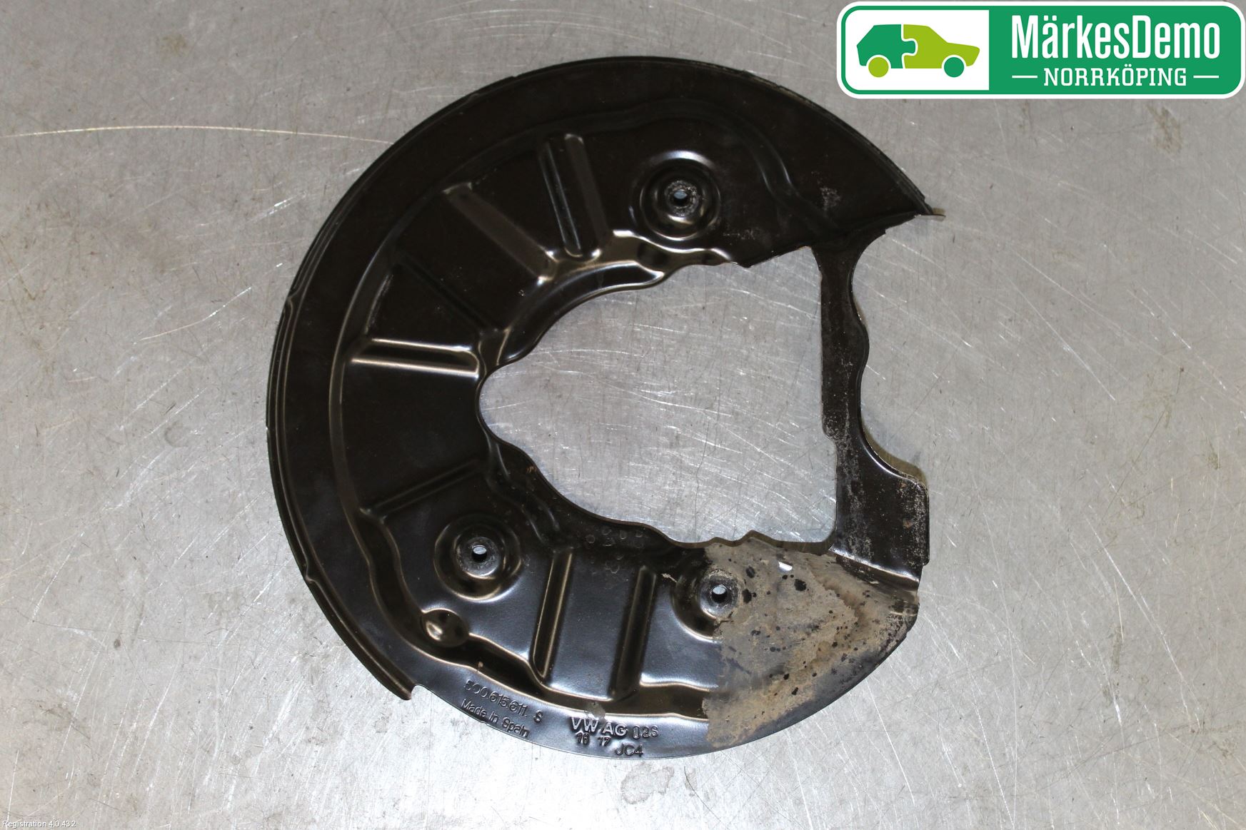 Volkswagen VW TIGUAN 16-24 Bremseskjold Bak