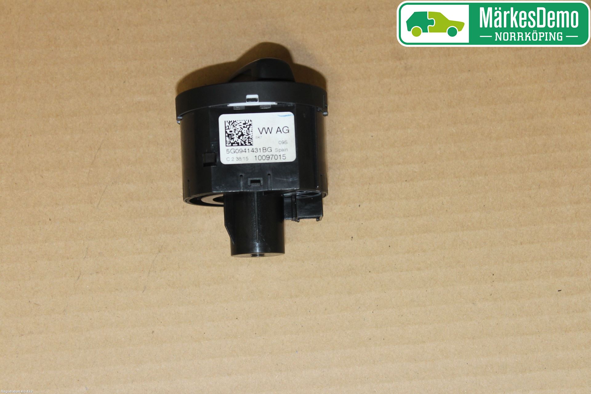 Volkswagen VW GOLF / E-GOLF VII 13-20 Bryter Hovedlys