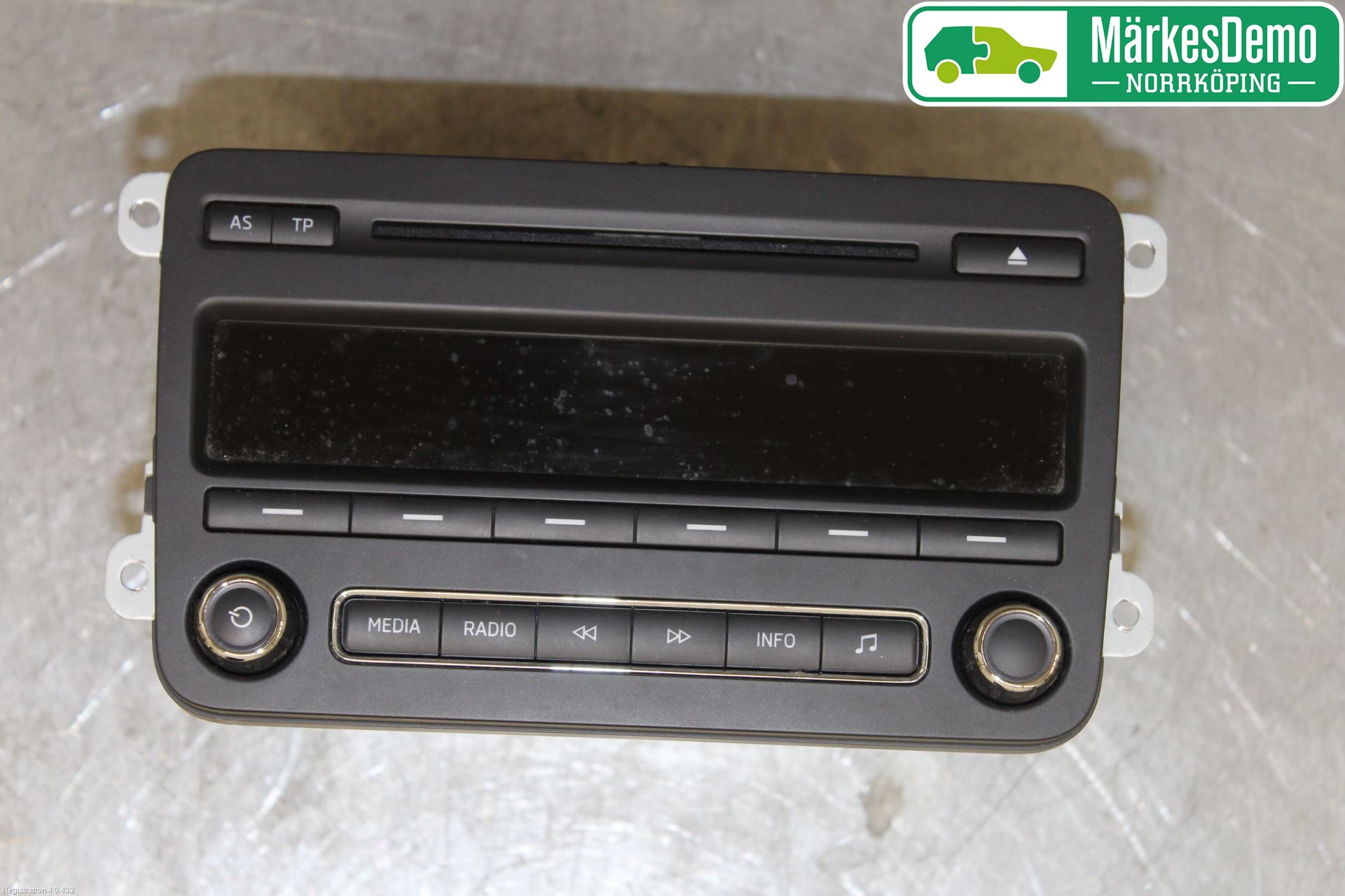 Skoda ROOMSTER Stereo Radio Med Cd