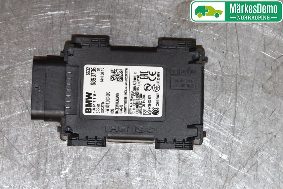 BMW 5 G30/G31/F90 17-23 Sensor Kollisjonsbeskyttelse