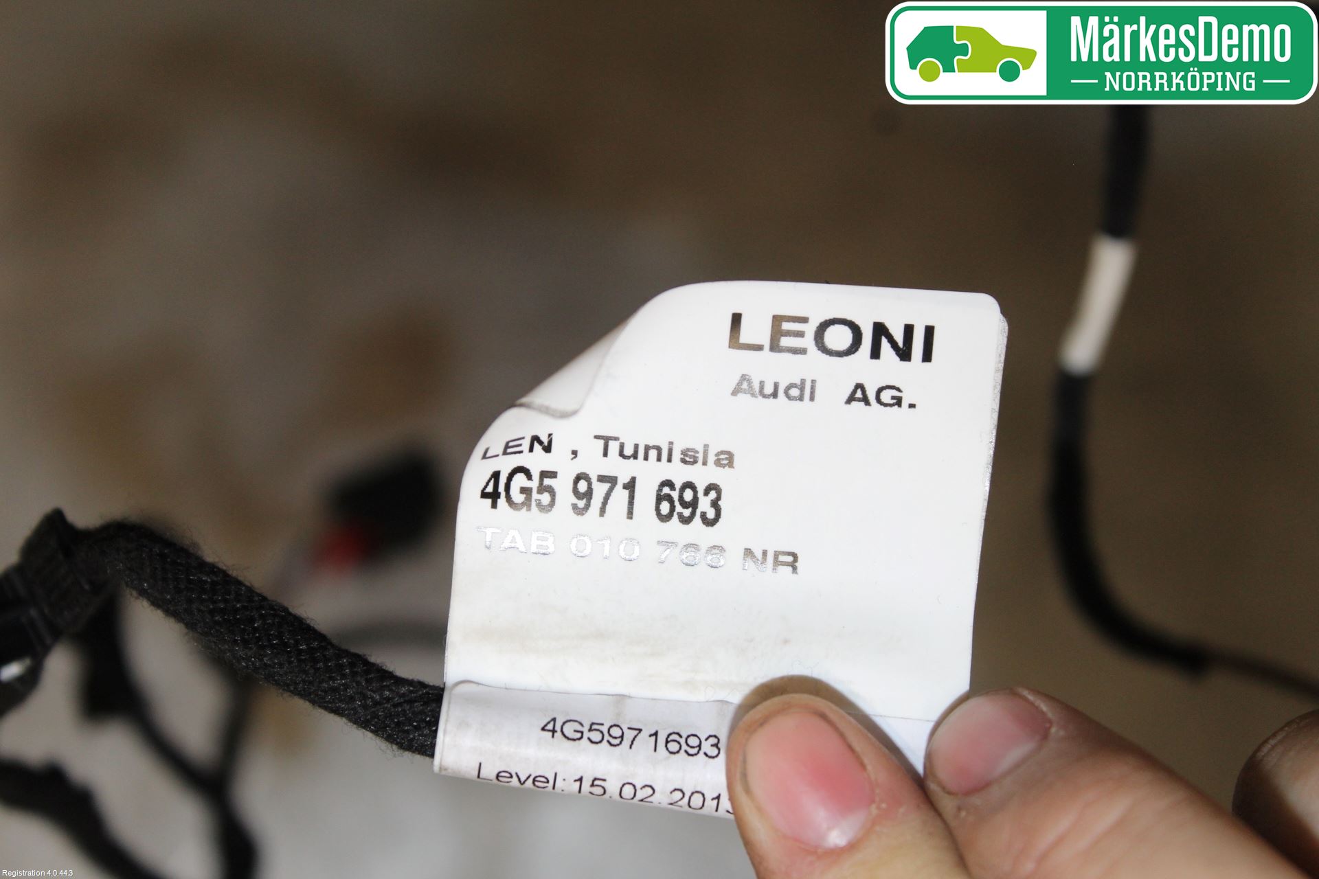 Audi A6/S6 4G 11-18 Ledningsnett