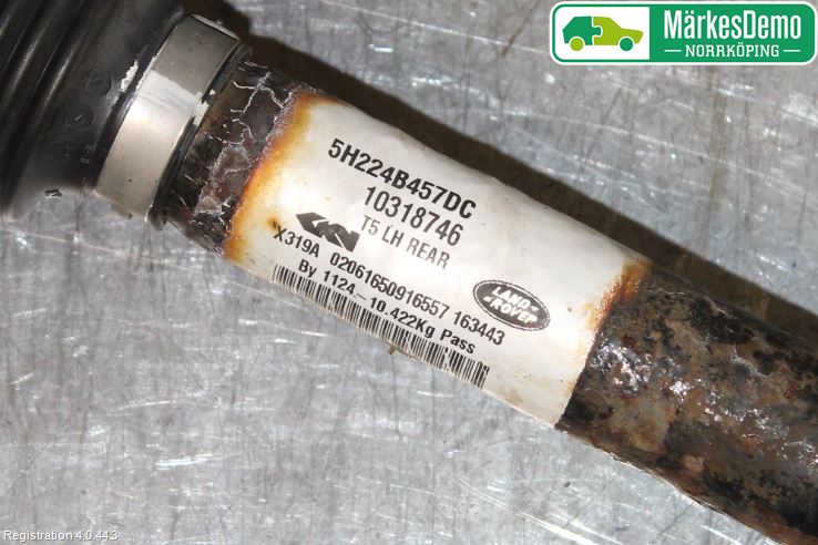 Landrover LAND ROVER DISCOVERY 4 10-16 Drivaksel Bak Kompl Venstre
