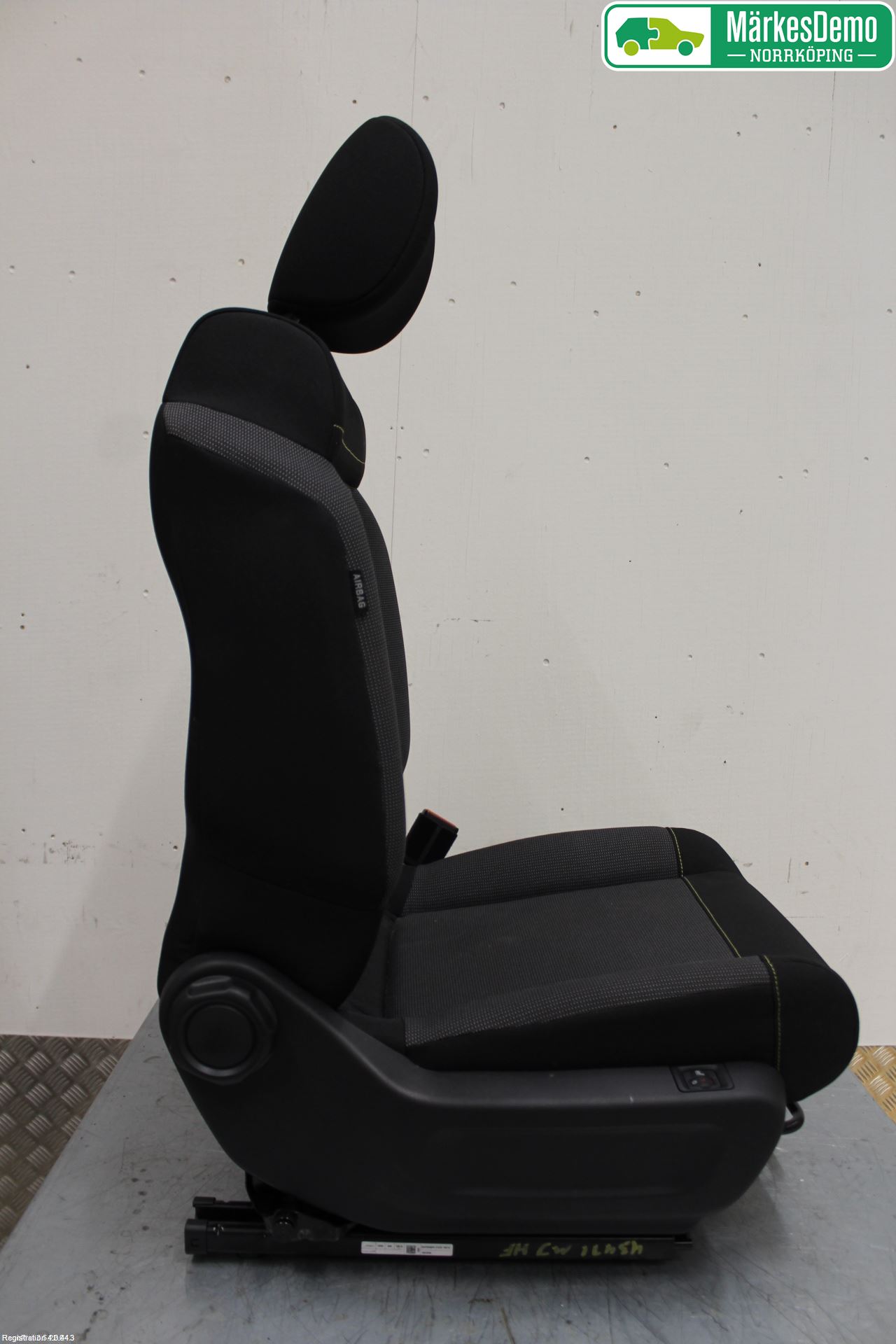 Citroen COTROEN C3 17-24 Innr Sete Foran Høyre