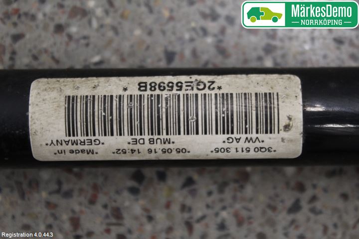 Volkswagen VW PASSAT 15-19 Stablisatorstag Bak