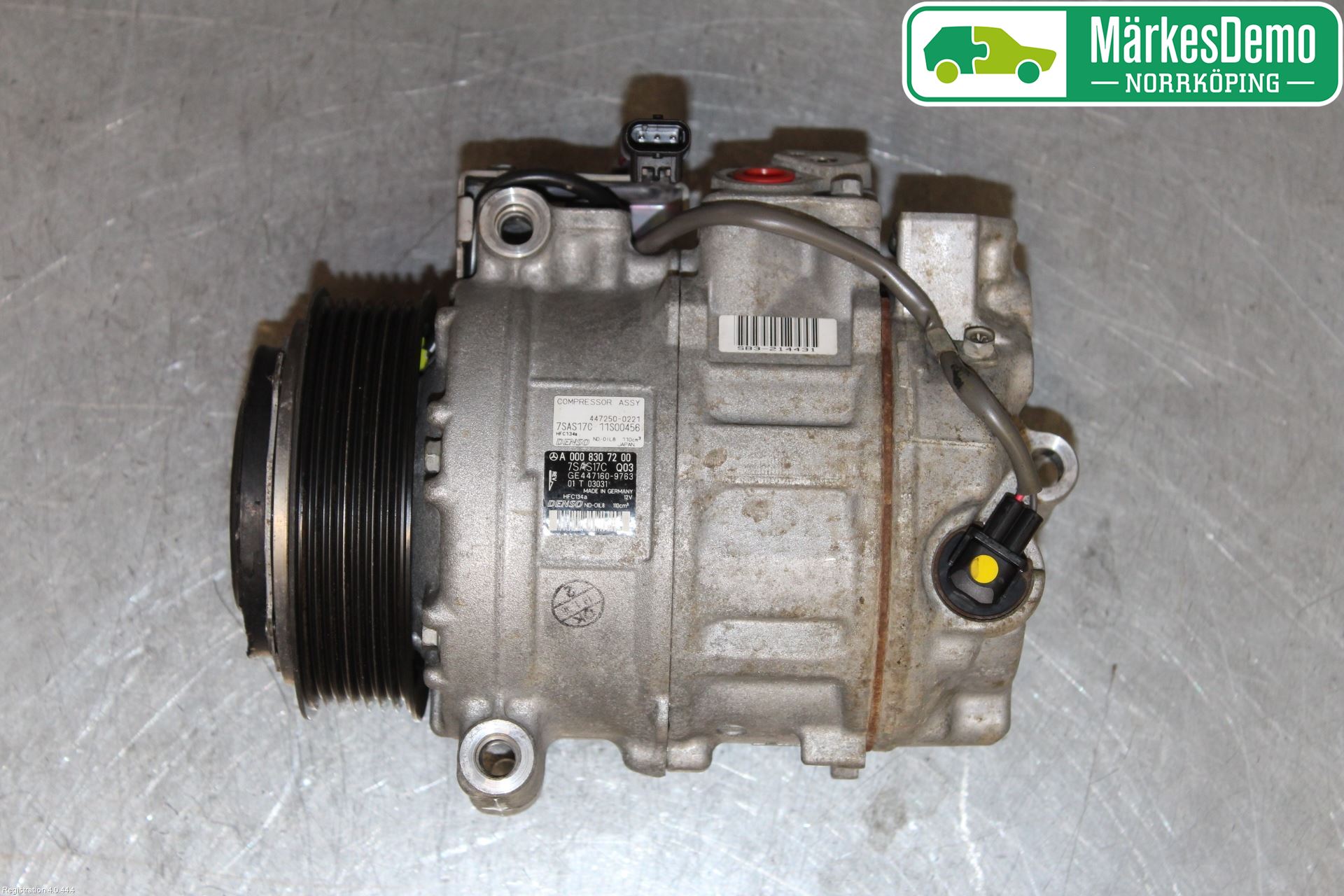 Mercedes-Benz MB ML/GLE-KLASS (W166) 12-18 Varme Ac Kompressor