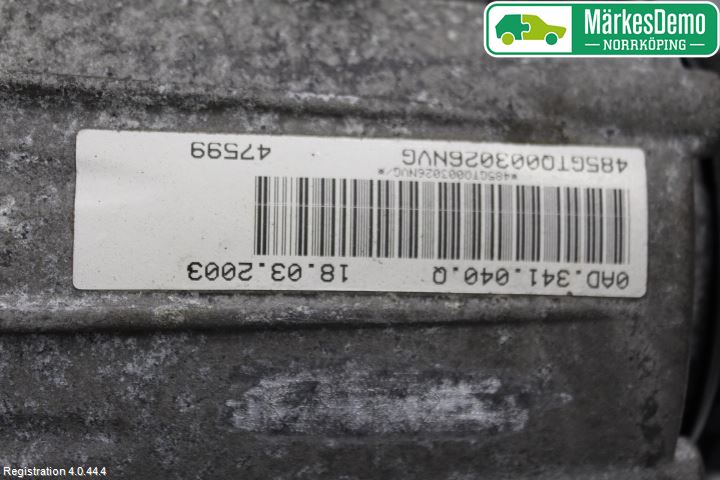 Porsche CAYENNE 03- Gearkasse Fordelingskasse