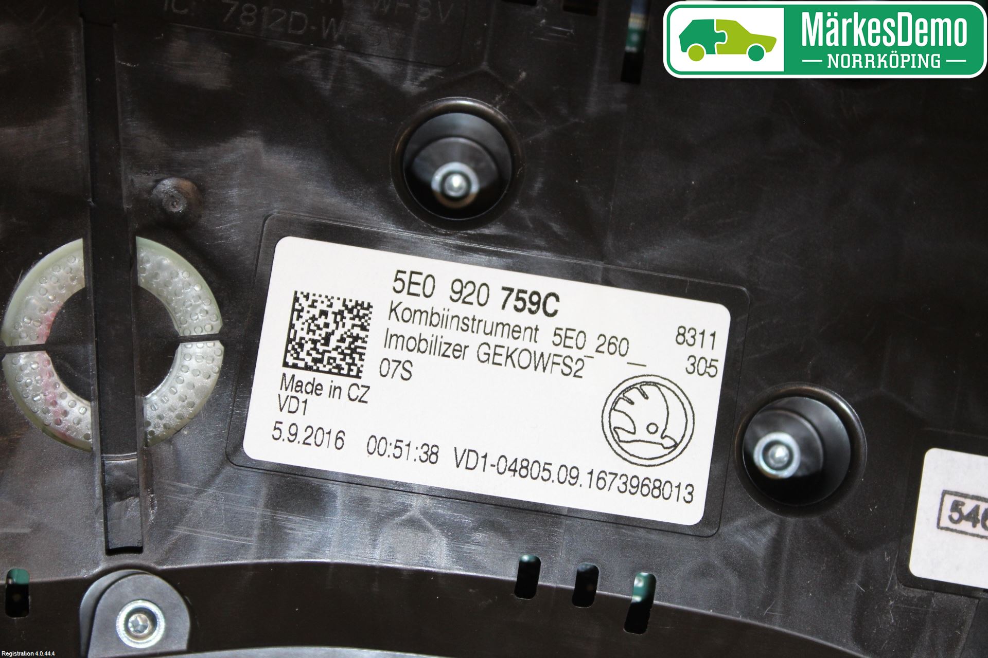 Skoda OCTAVIA (5E) 13-20 Instr Kombinert