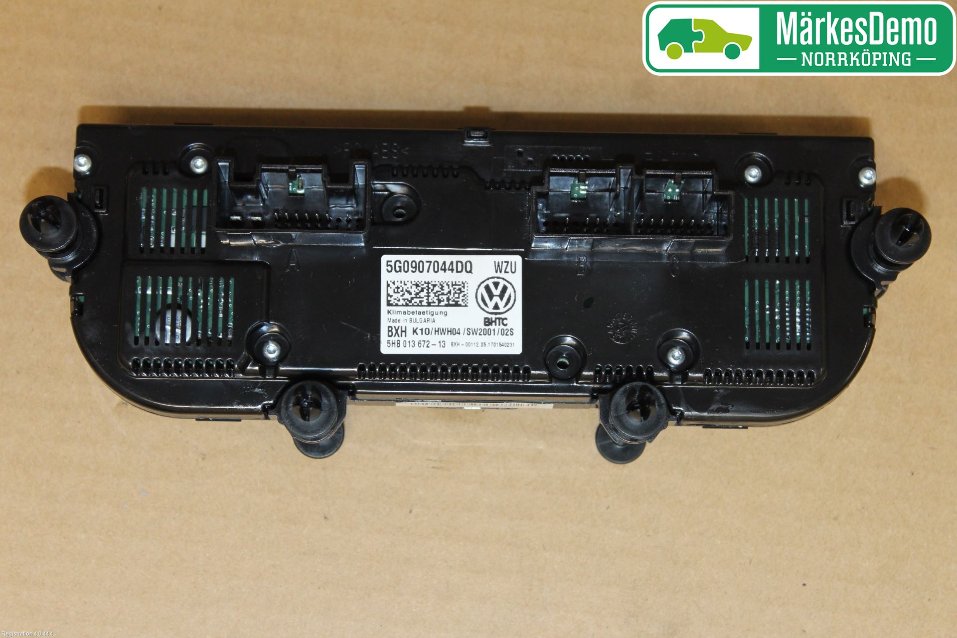 Volkswagen VW PASSAT 15-19 Varmeapparat Panel(Regulering)