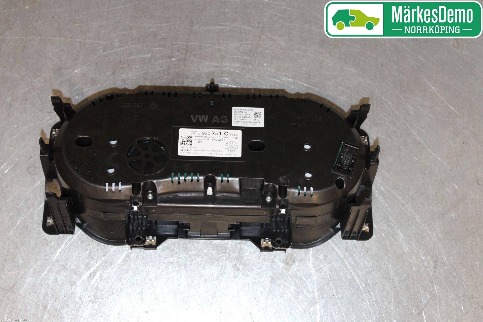 Volkswagen VW PASSAT 15-19 Instr Kombinert